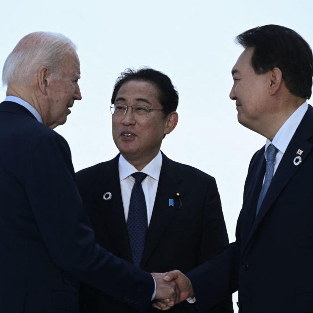 U.S.-Japan-South Korea Summit, Ecuador’s Snap Election, BRICS Leaders Meet, and More pic