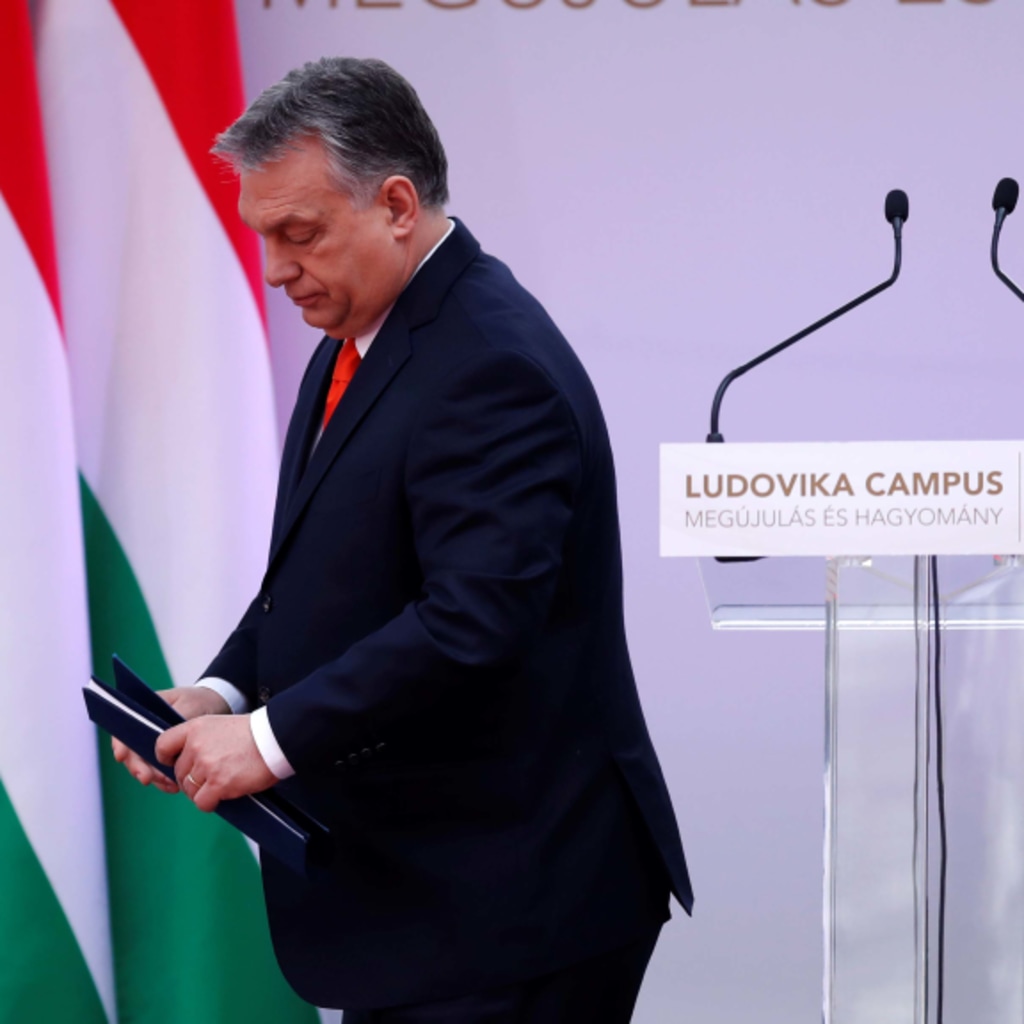 <p>Hungarian Prime Minister Viktor Orban is seeking a third term.</p>

