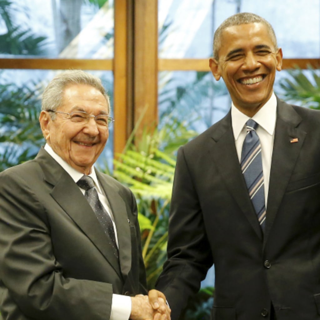 Obama and Castro 2016
