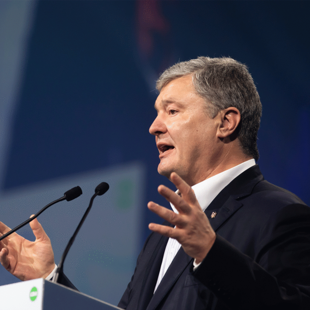 Former Ukranian President Petro Poroshenko