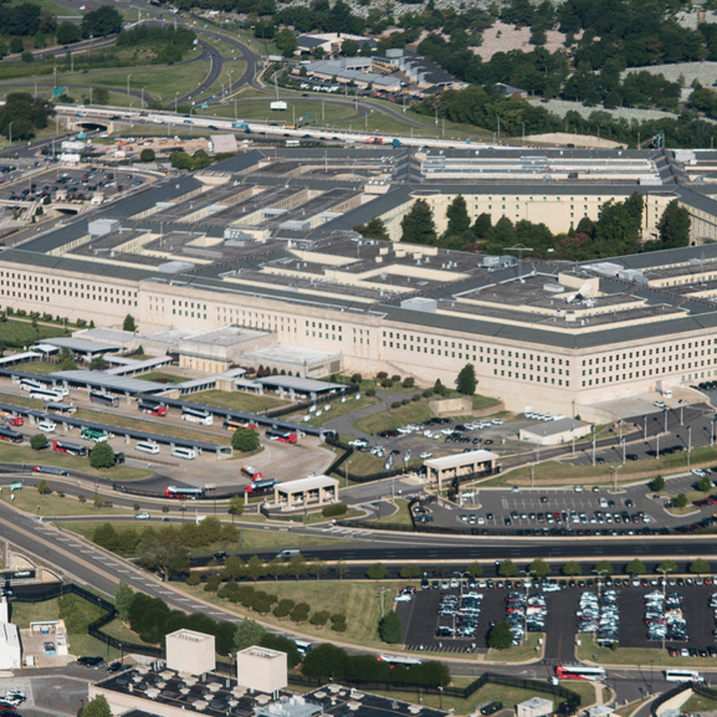 <p>Aerial view of the Pentagon</p>