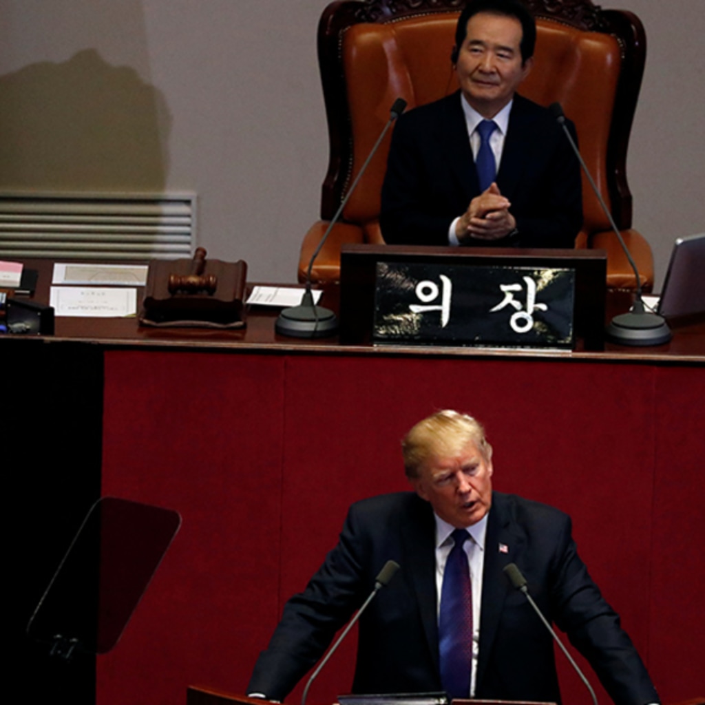 Trump South Korea