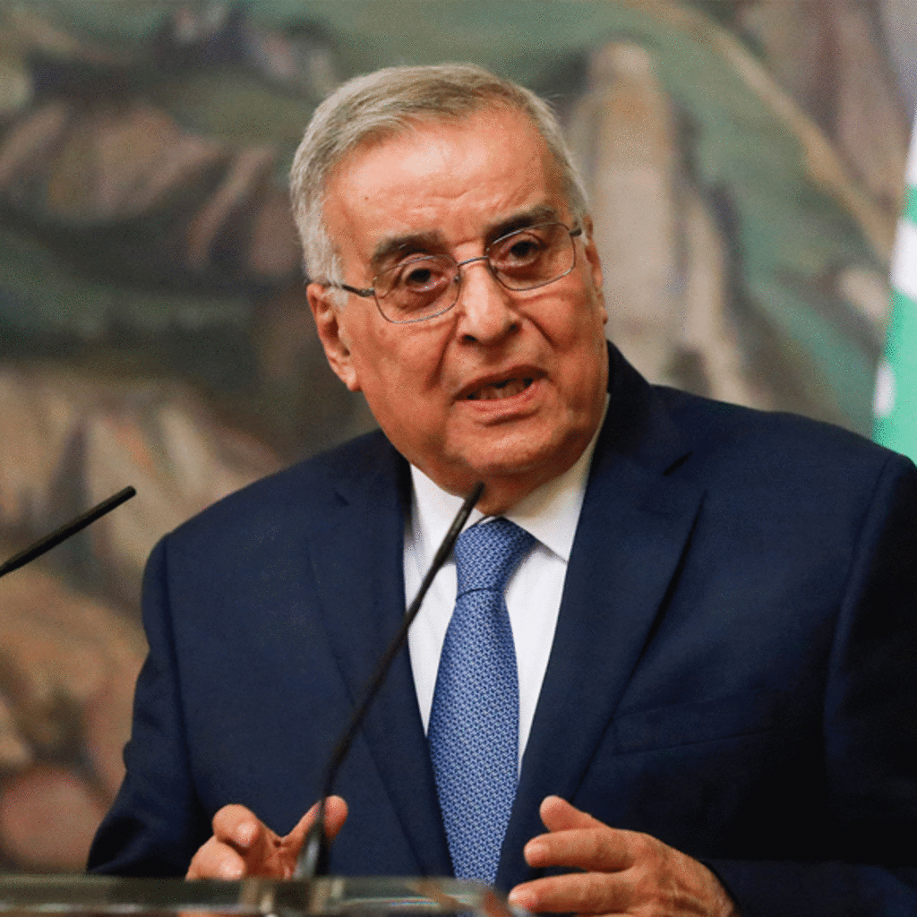 Lebanese Foreign Minister Abdallah Bou Habib