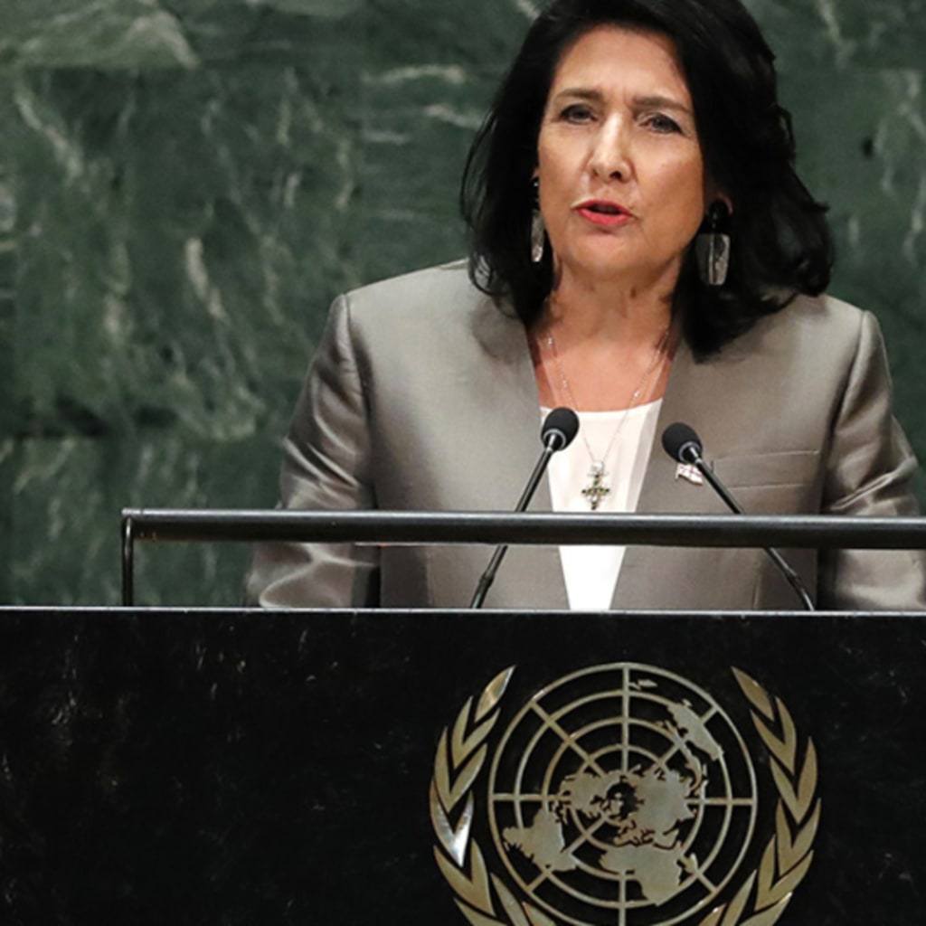 Salome Zourabichvili of Georgia