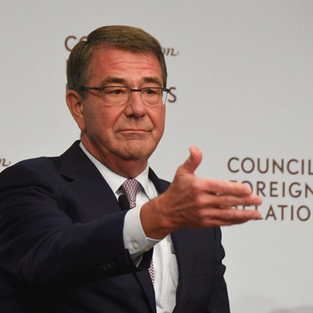 Ash Carter speaks at CFR