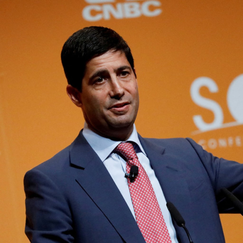 Kevin Warsh, Fellow in Economics at the Hoover Institution and lecturer at the Stanford Graduate School of Business, speaks during the Sohn Investment Conference in New York City.