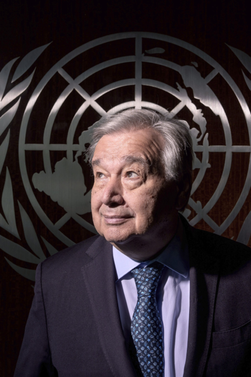 <p>UN Secretary-General António Guterres poses for a photo at the UN Headquarters, July 22, 2025.</p>

