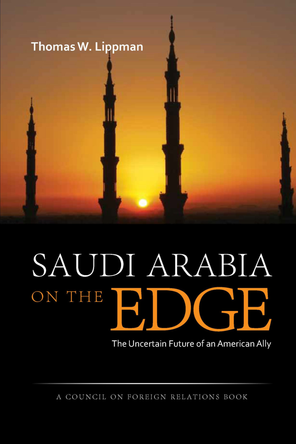 Saudi Arabia on the Edge cover