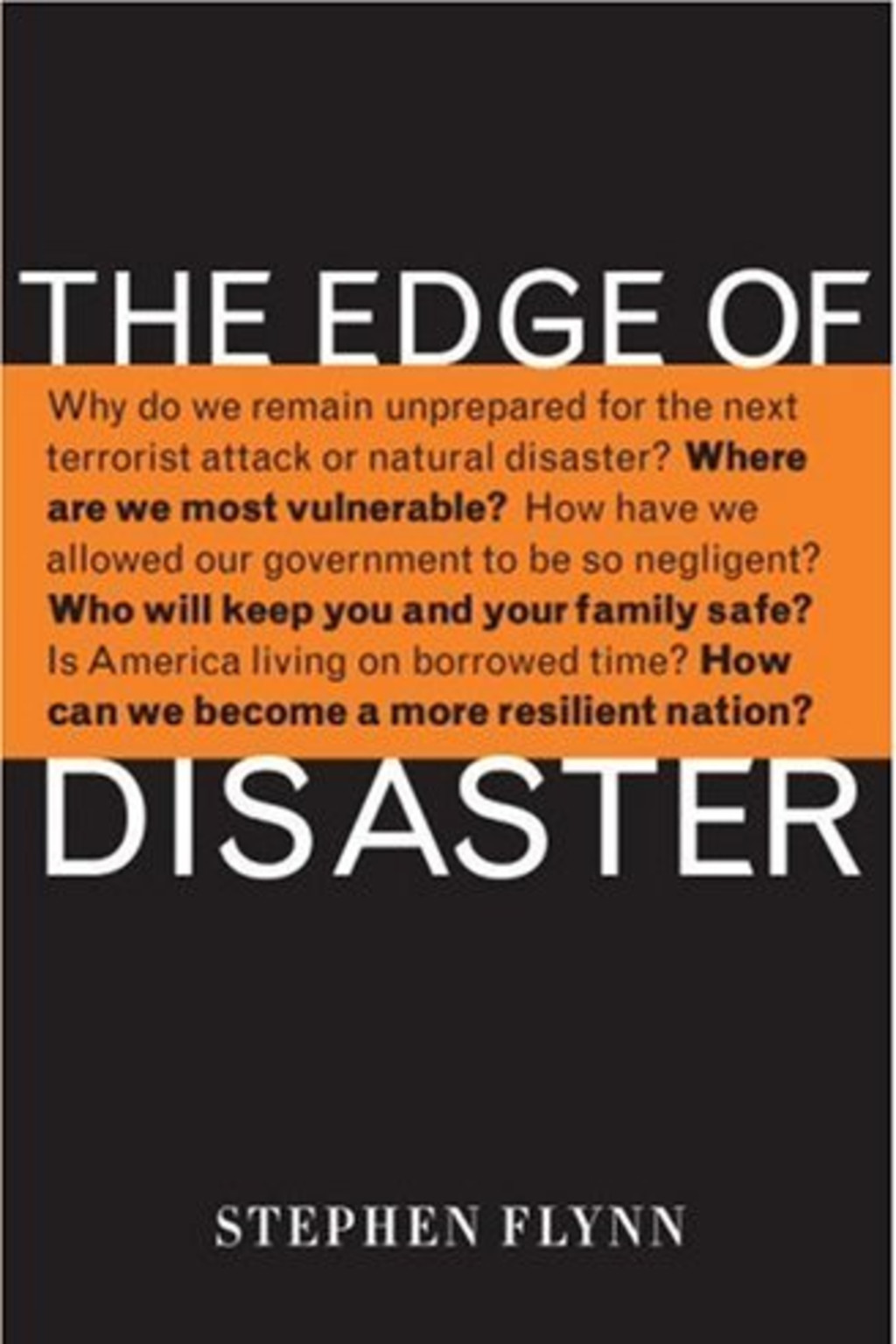 The Edge of Disaster cover