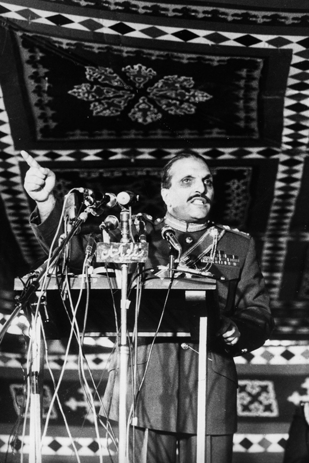 Muhammad Zia Ul-Haq, Pakistan’s sixth president, ruled from 1978 to 1988.