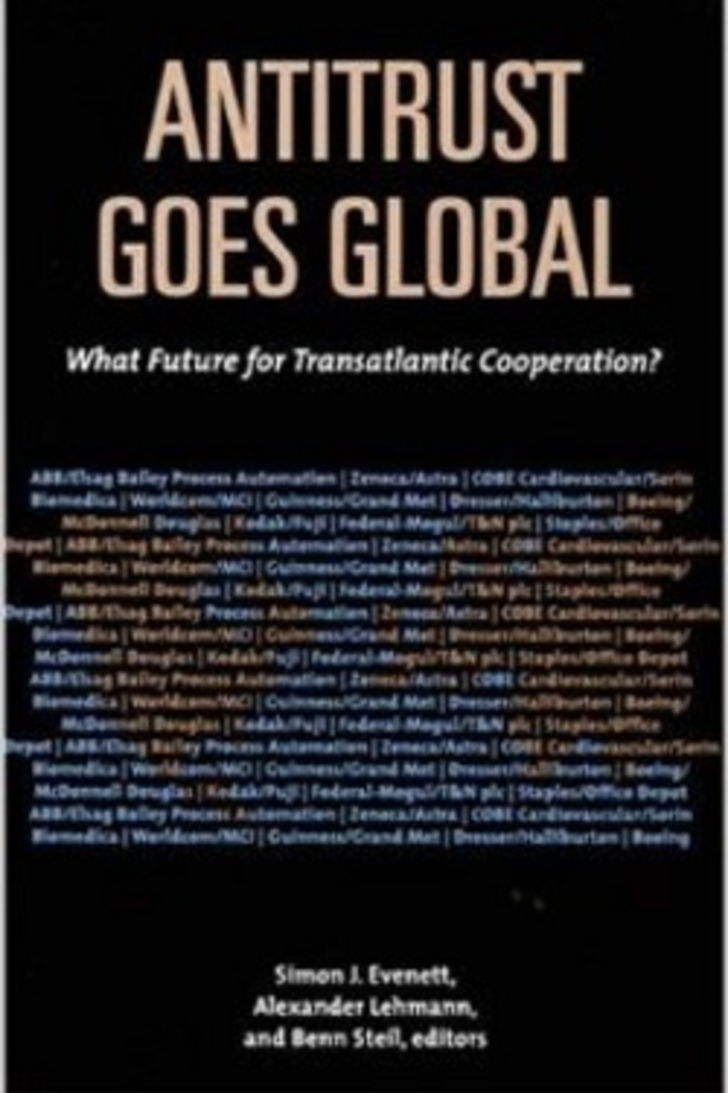 Antitrust Goes Global cover