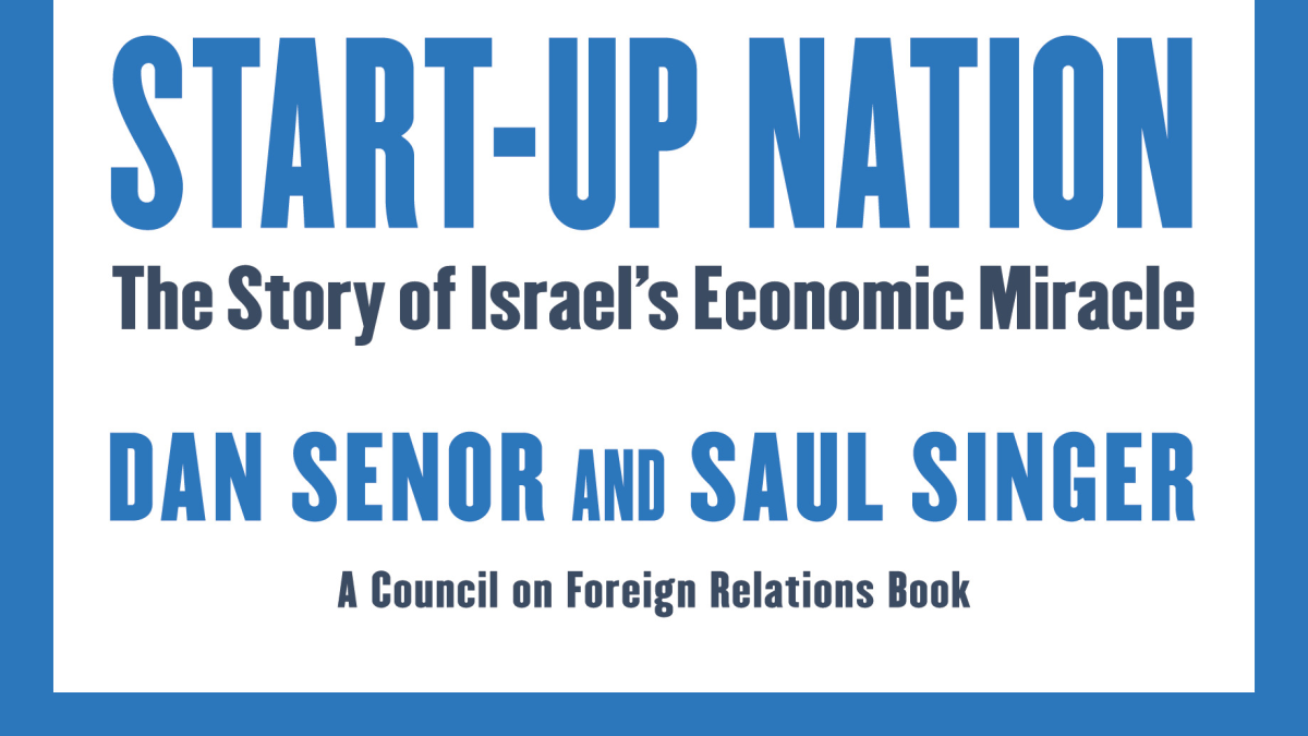 Start-Up Nation | Council on Foreign Relations
