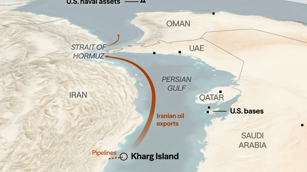 Energy Shock: Crude Oil Surges as US Threatens Military Takeover of Iran’s Vital Kharg Island Terminal