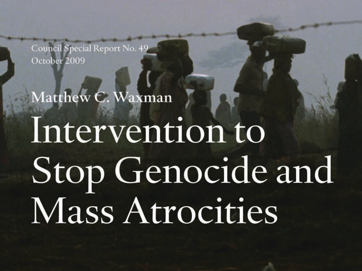 邦楽 Destructive Angel/Extreme Genocide Force Intervention to Stop Genocide and Mass Atrocities | Council on