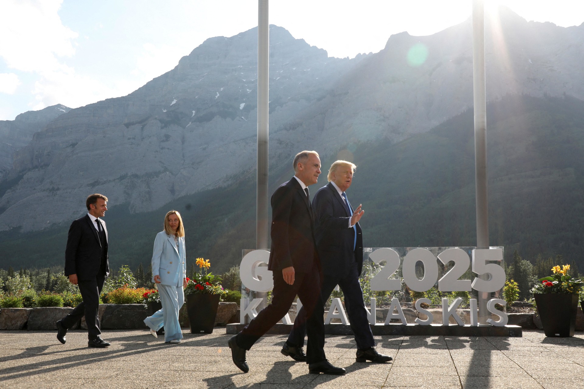 Trump and G7 Summit in Canada.