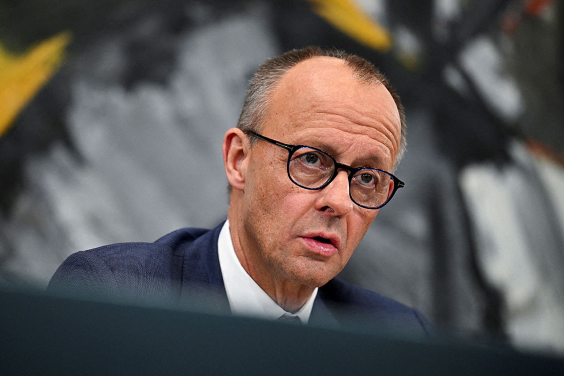 <p>German Chancellor Friedrich Merz in Berlin, Germany May 28, 2025. </p>