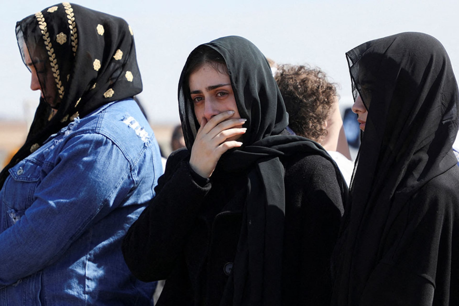 <p>A mourner reacts at the funeral of Shinda Kisho, killed in Latakia amid some of the deadliest violence in Syria’s 13-year civil war, in Qamishli, Syria on March 9, 2025.</p>