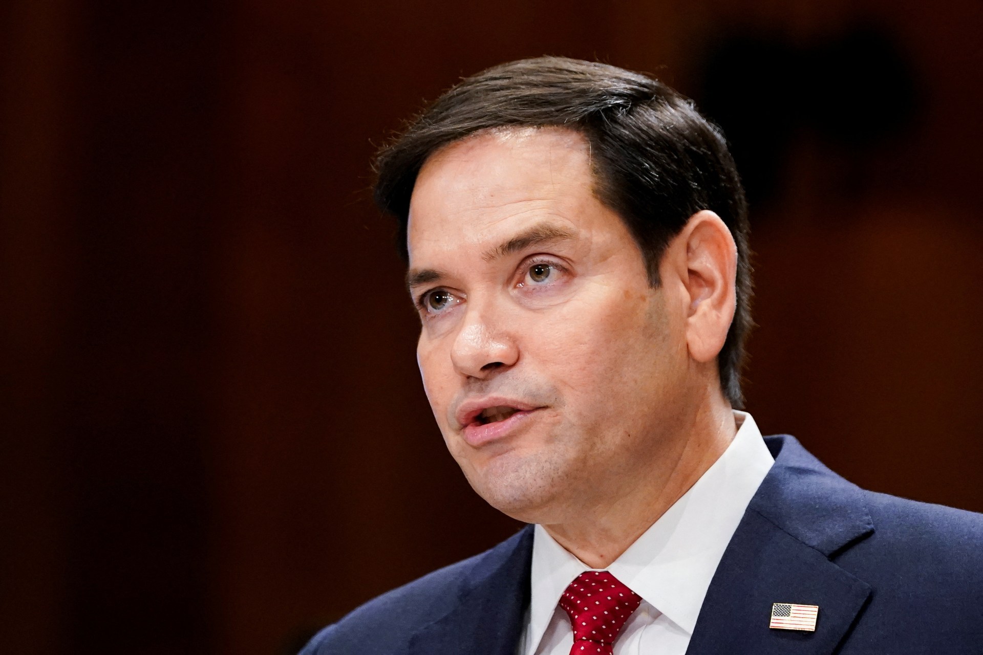 <p>U.S. Senator Marco Rubio, U.S. President Donald Trump’s nominee to be secretary of state, testifies during a Senate Foreign Relations Committee confirmation hearing on Capitol Hill in Washington, on January 15, 2025.</p>
