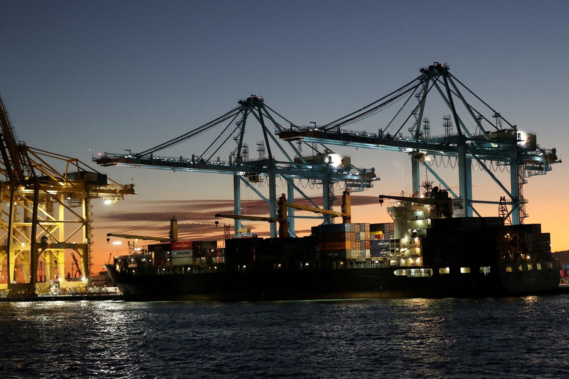 <p>Shipping containers are seen at the port of Barcelona, Spain, October 3, 2024.</p>

