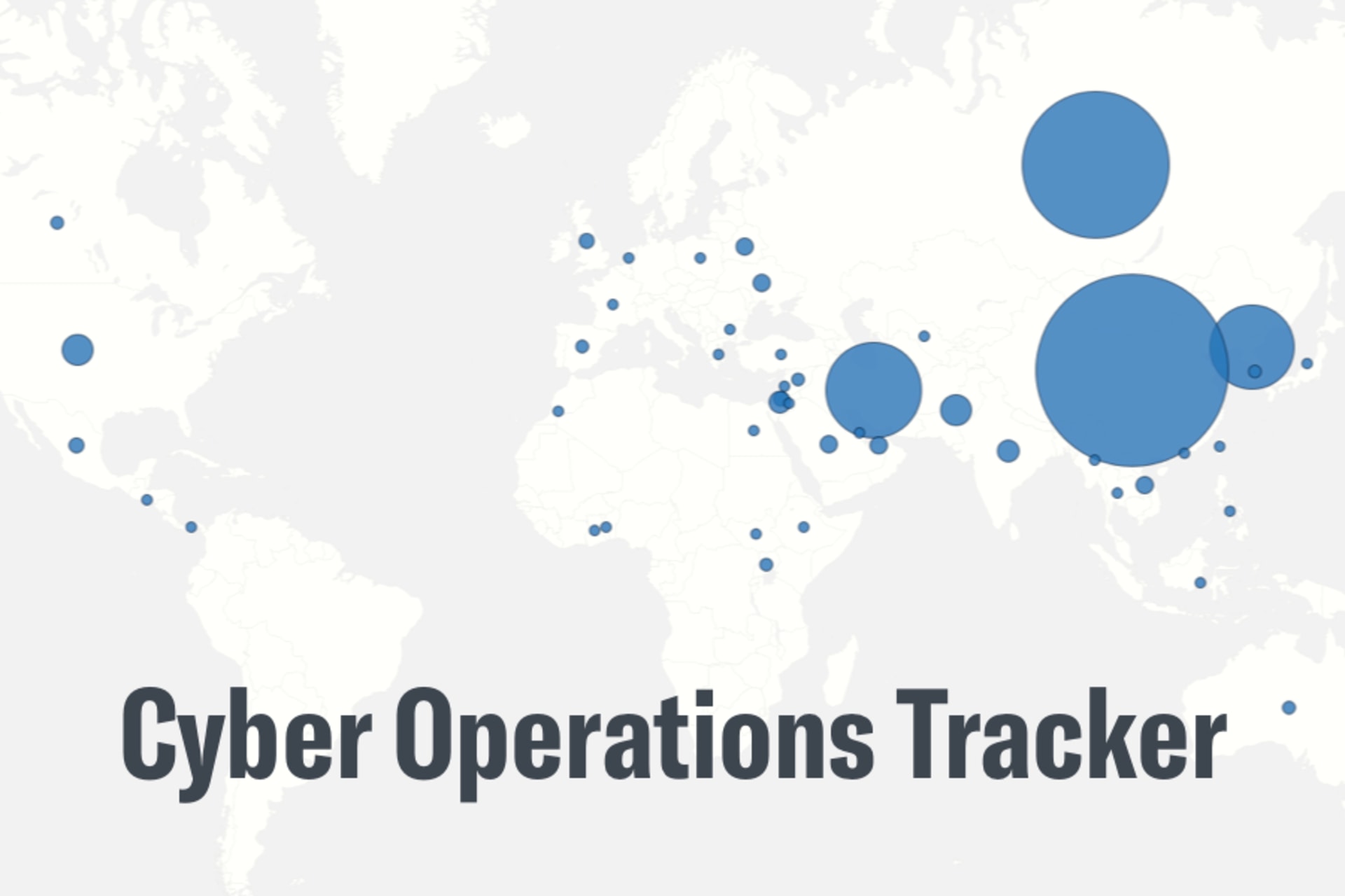 <p>Cyber Operations Tracker</p>