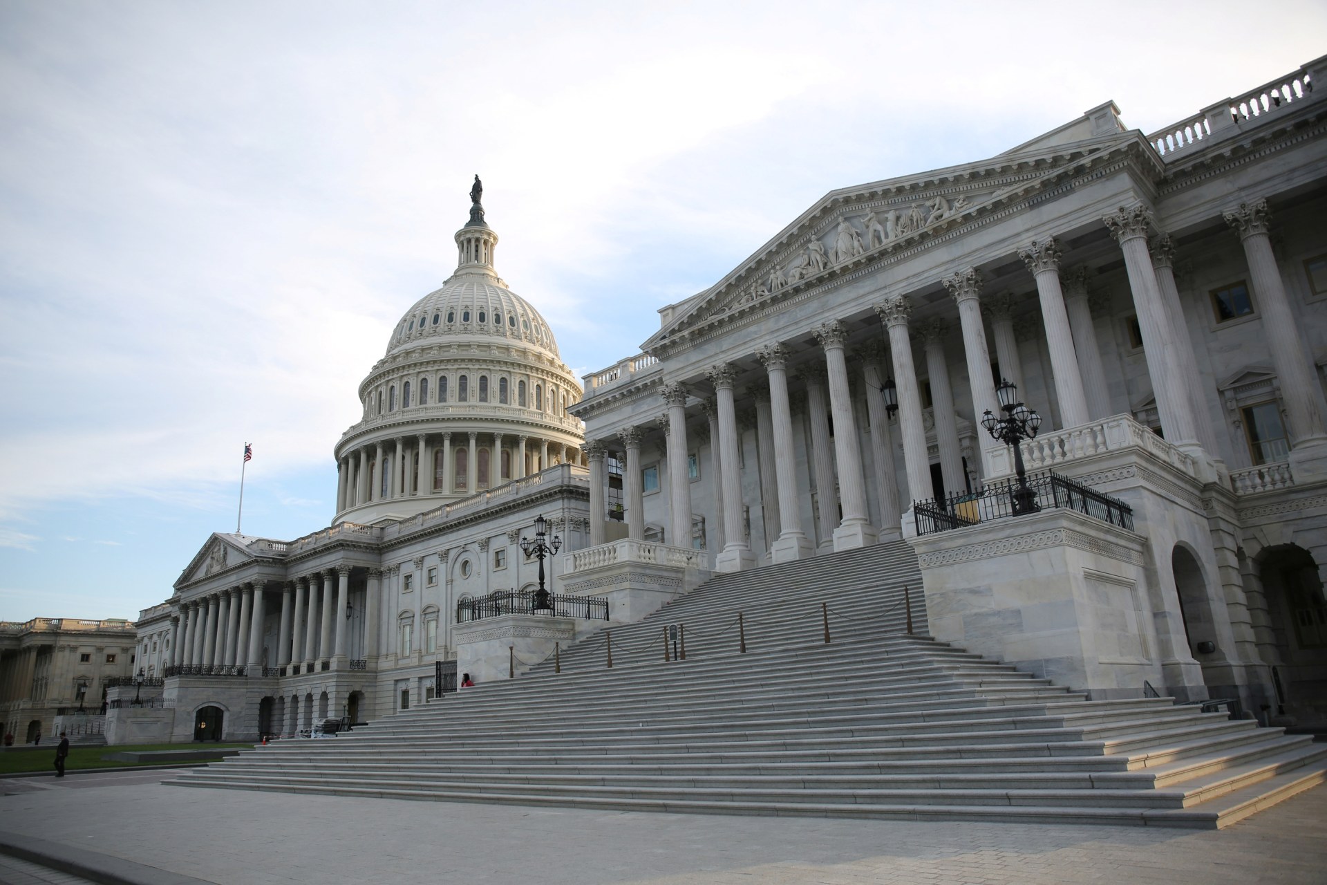 <p>The U.S. Capitol Building seen shortly before sunset in Washington, D.C.</p>
