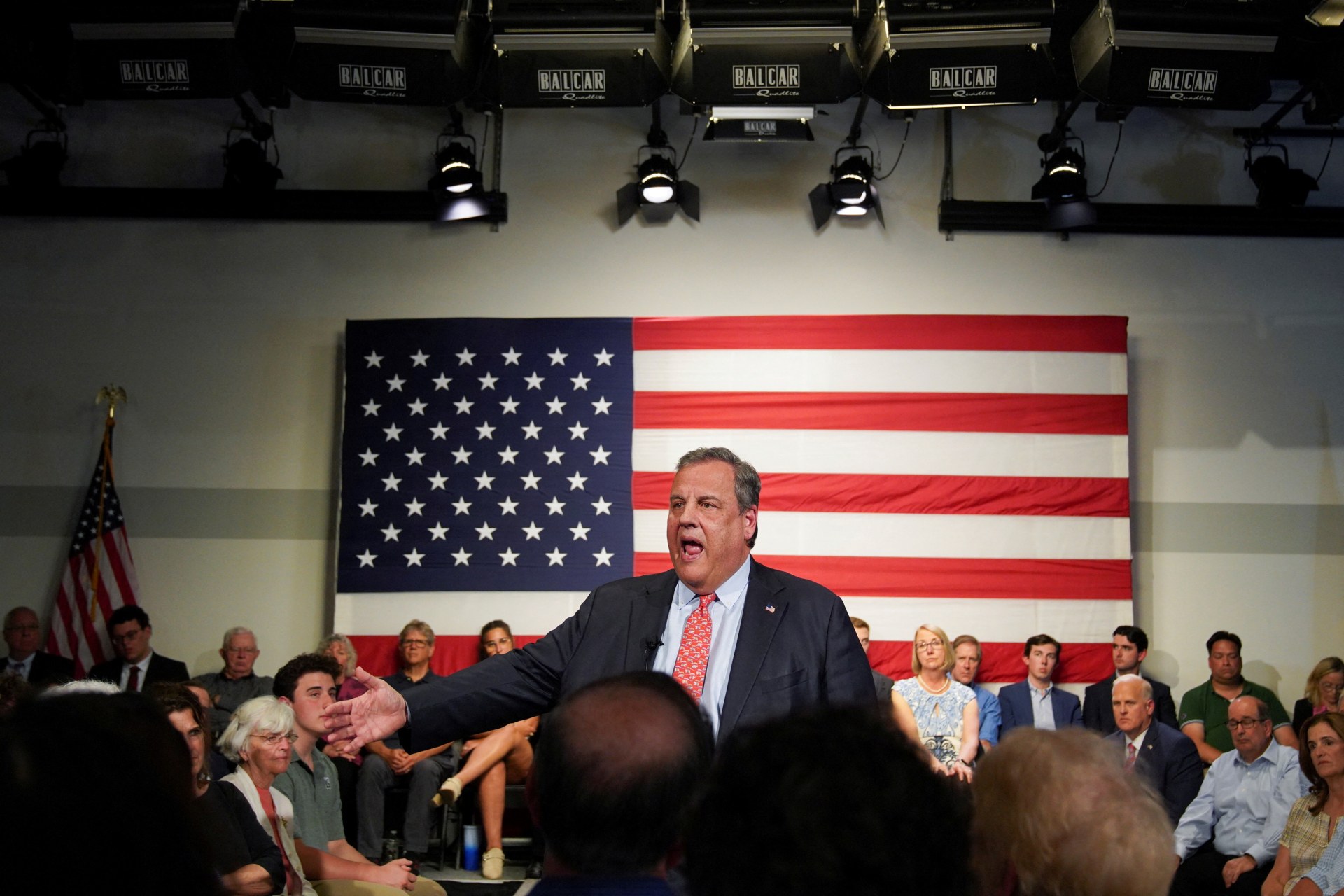<p>Former Governor Chris Christie announces his candidacy for president in Manchester, New Hampshire, on June 6, 2023. </p>
