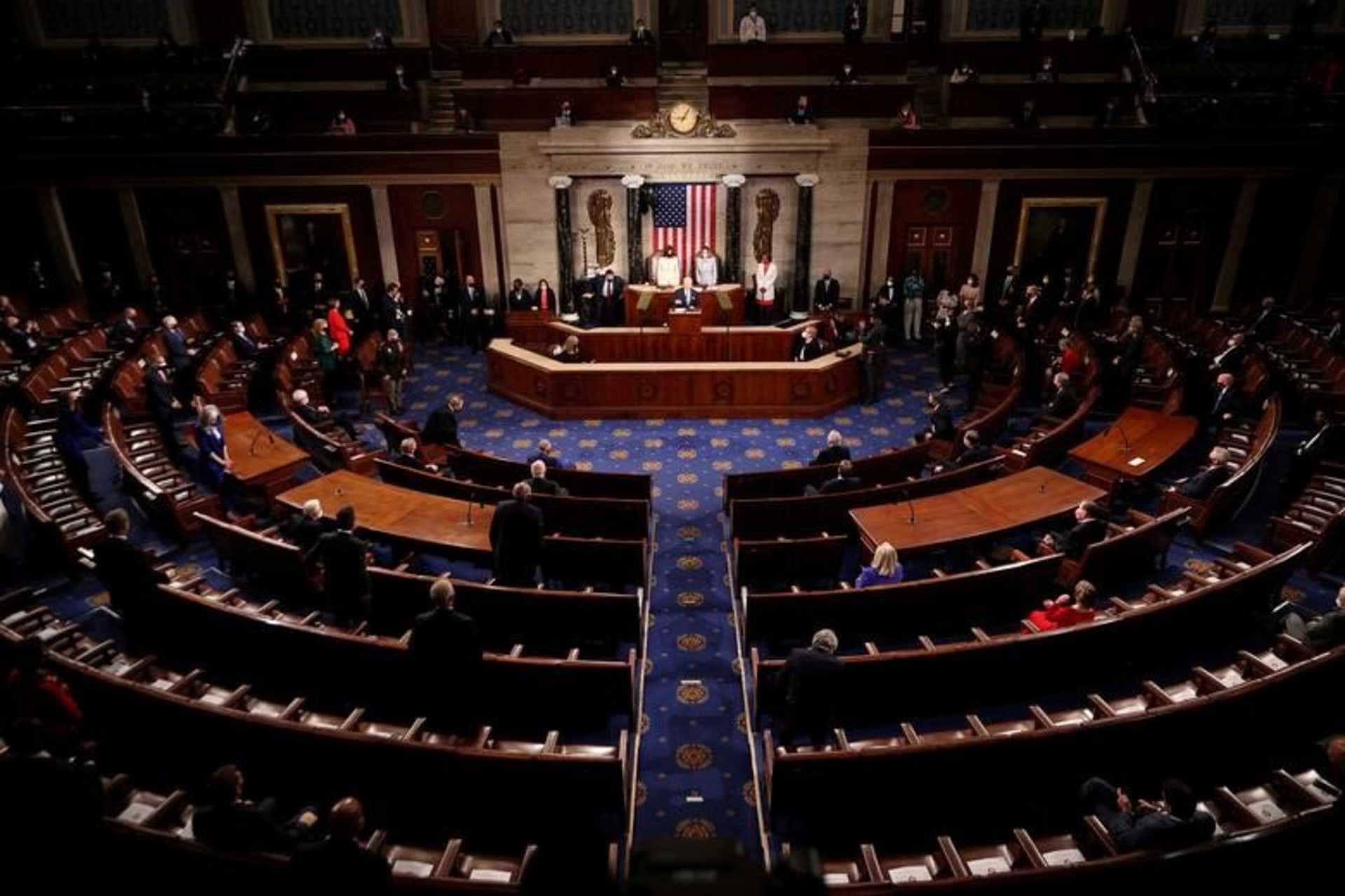 <p>President Joe Biden delivers his first State of the Union address to a joint session of Congress in March 2022.</p>
