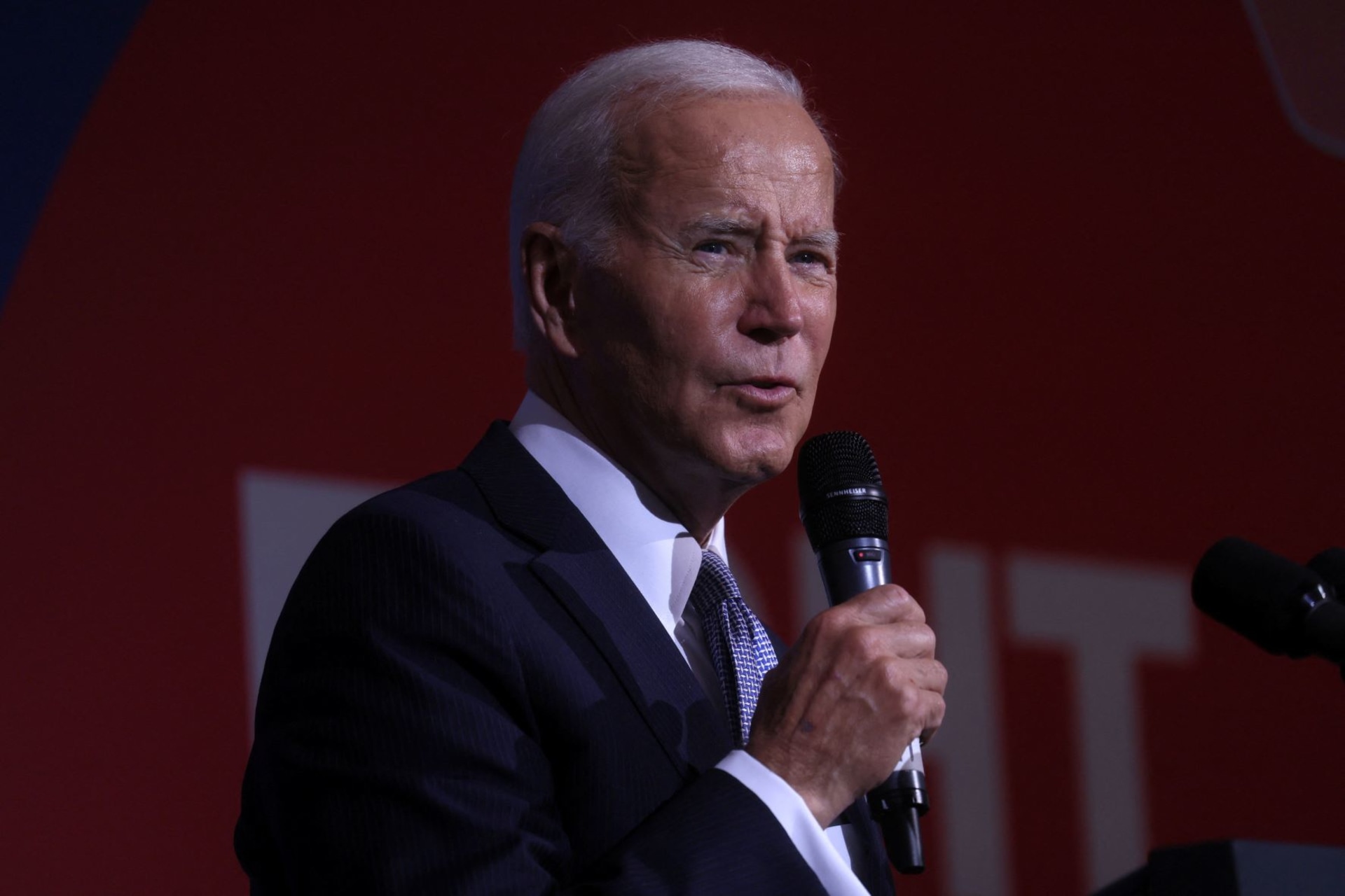 <p>U.S. President Joe Biden delivers remarks at the Global Fund’s Seventh Replenishment Conference in New York, U.S., September 21, 2022.</p>

