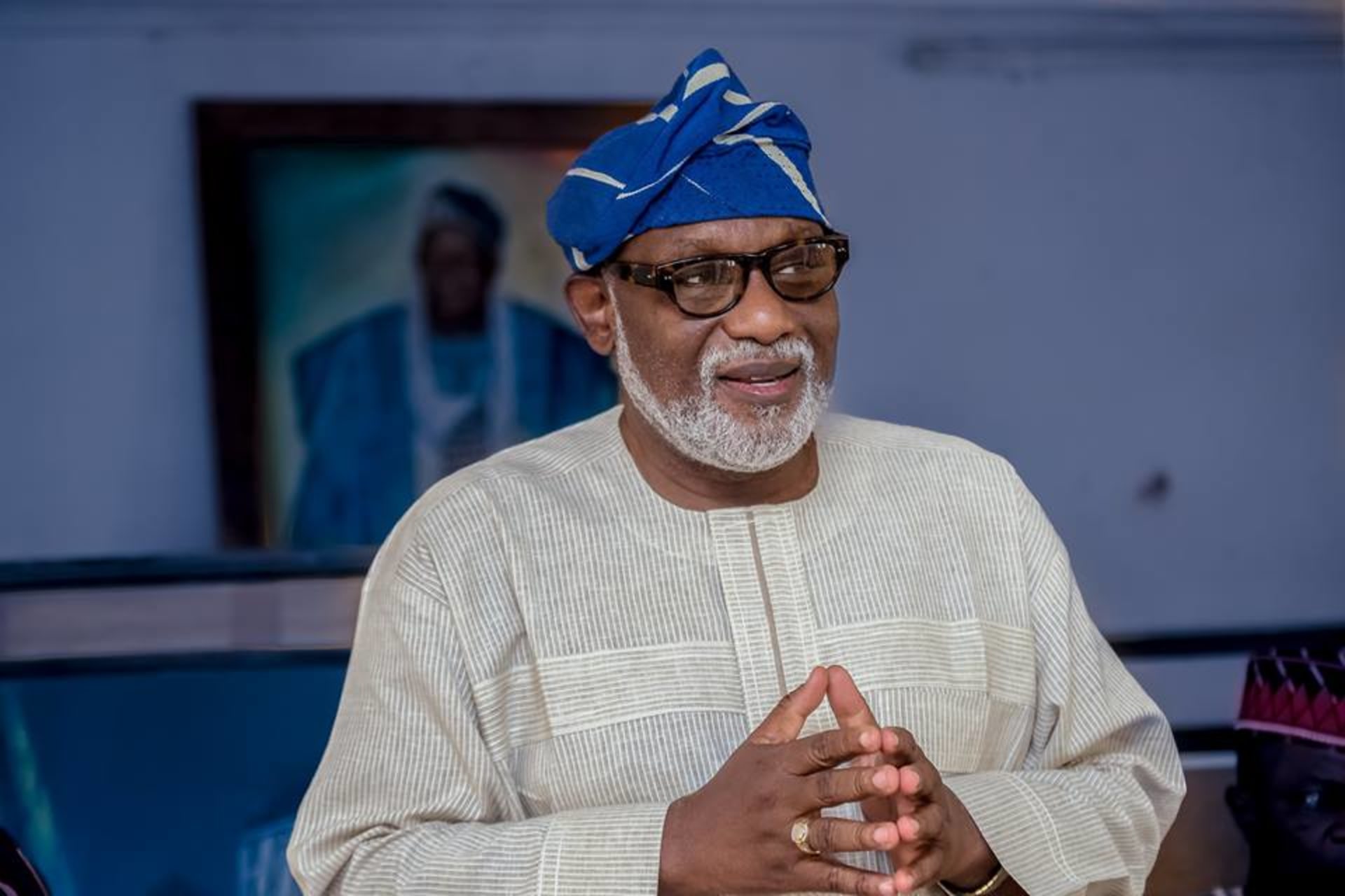 <p>Oluwarotimi Akeredolu, governor of Ondo State and chairman of the Southern Nigerian Governors’ Forum.</p>
