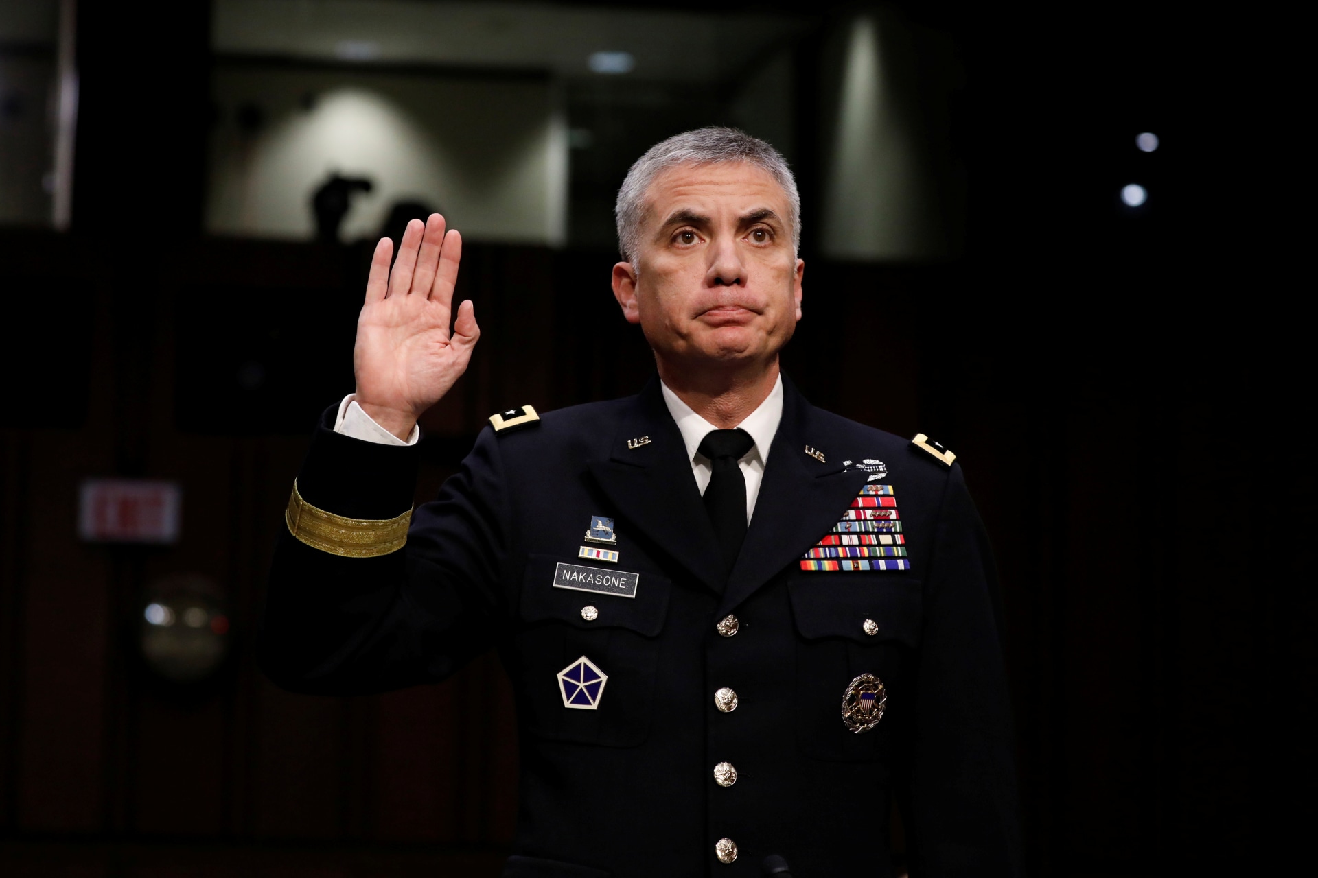 <p>Lieutenant General Paul Nakasone, head of the National Security Agency and US Cyber Command.</p>