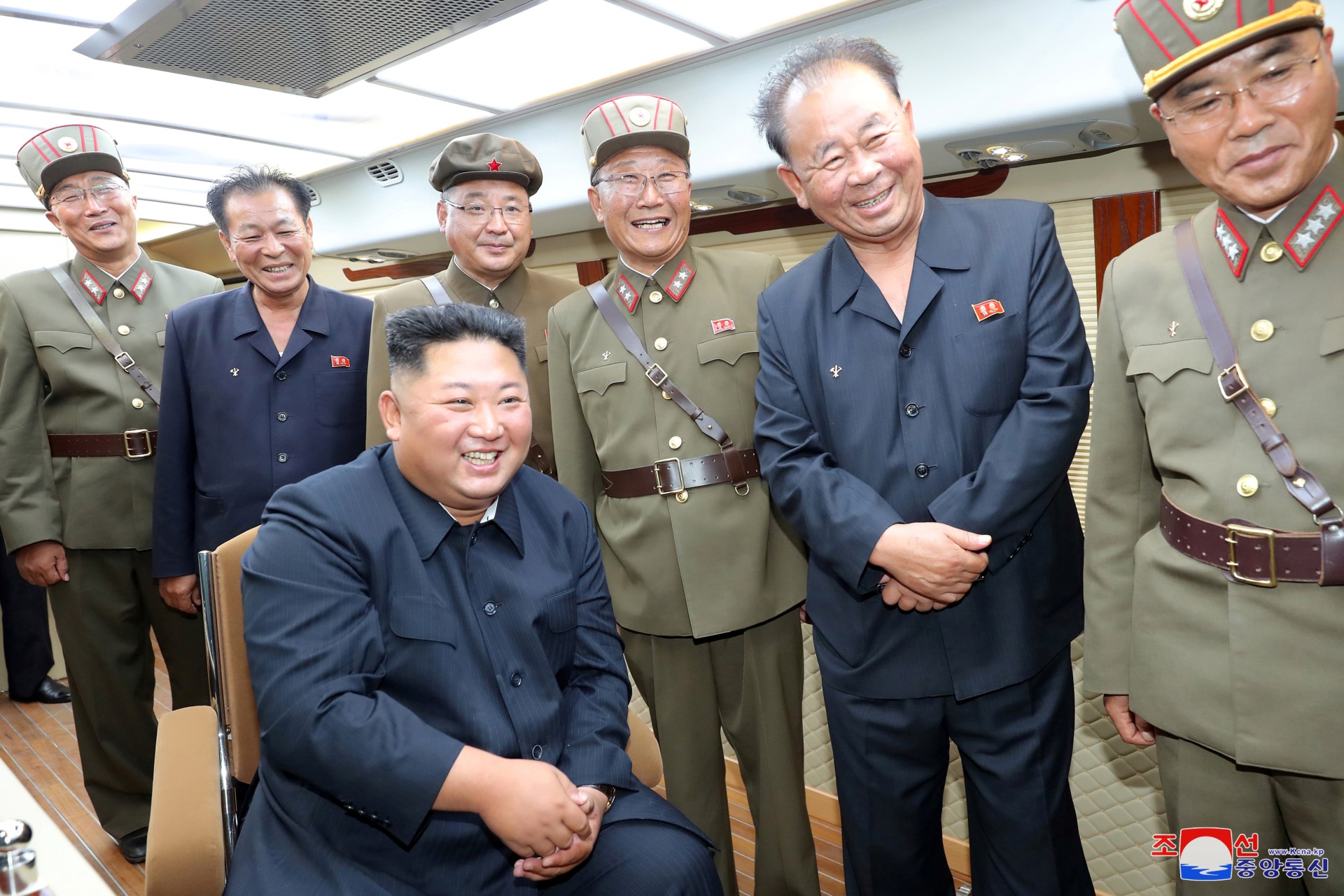 <p>North Korean leader Kim Jong-un guides the test firing of a new weapon in this undated photo released on August 11, 2019 by North Korea’s Korean Central News Agency (KCNA).</p>