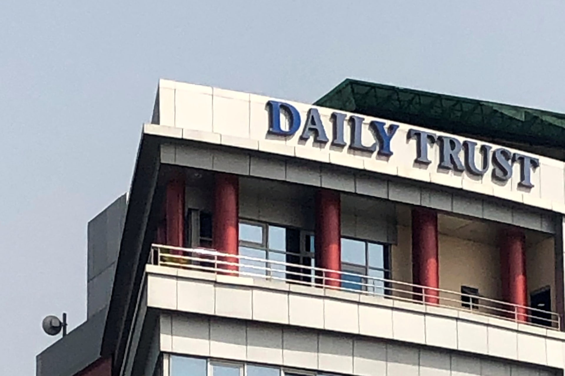 <p>The Daily Trust newspaper head office is pictured in Abuja, Nigeria, on January 9, 2019.</p>