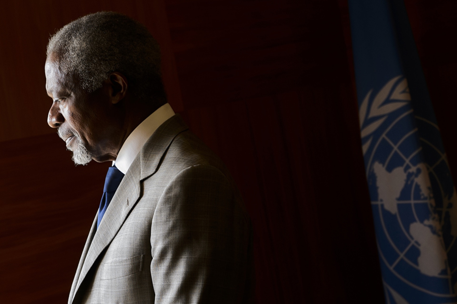 <p>Kofi Annan at the United Nations in Geneva on July 20, 2012.</p>