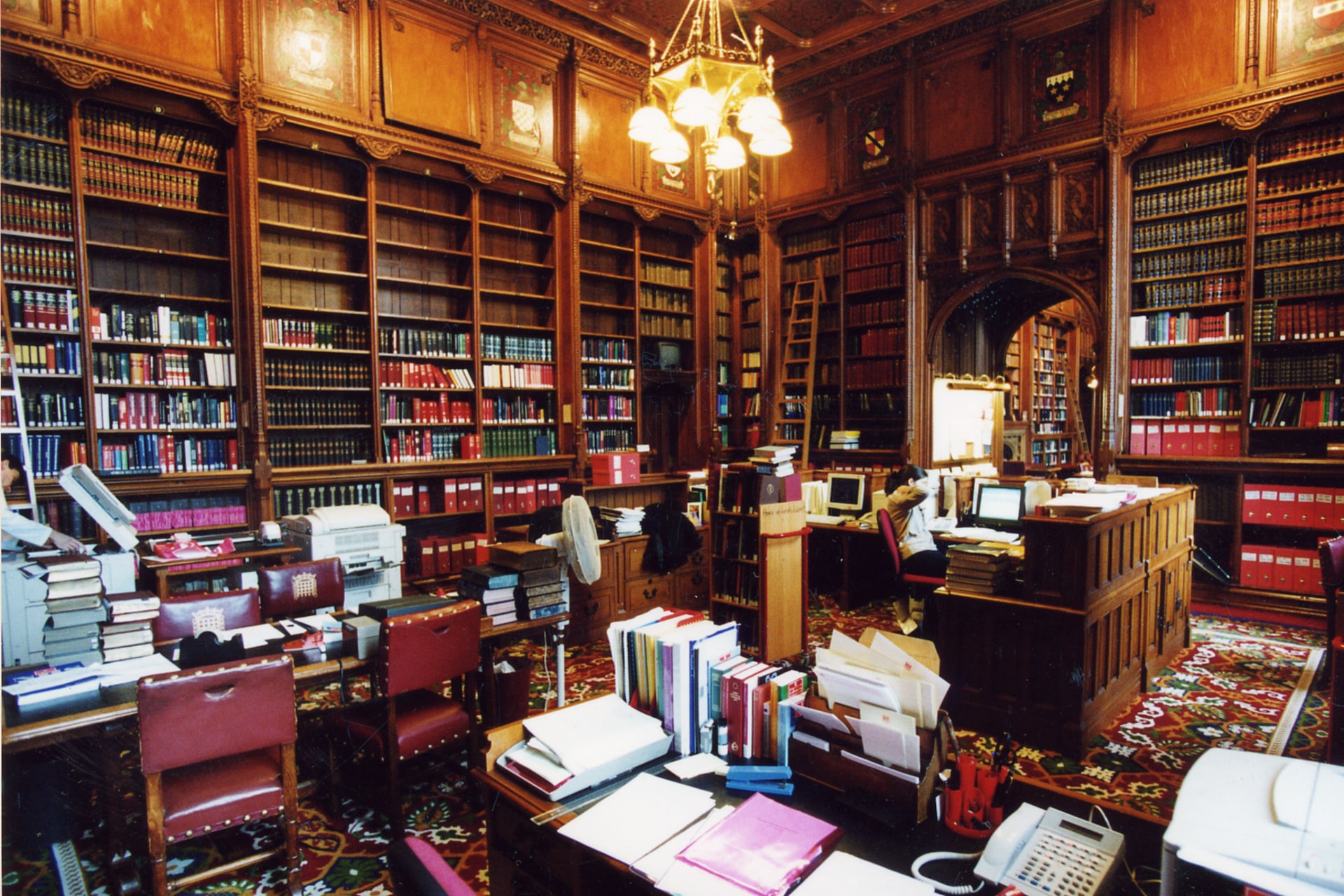 <p>The Queen’s Room in the UK Parliament’s House of Lords Library.</p>
