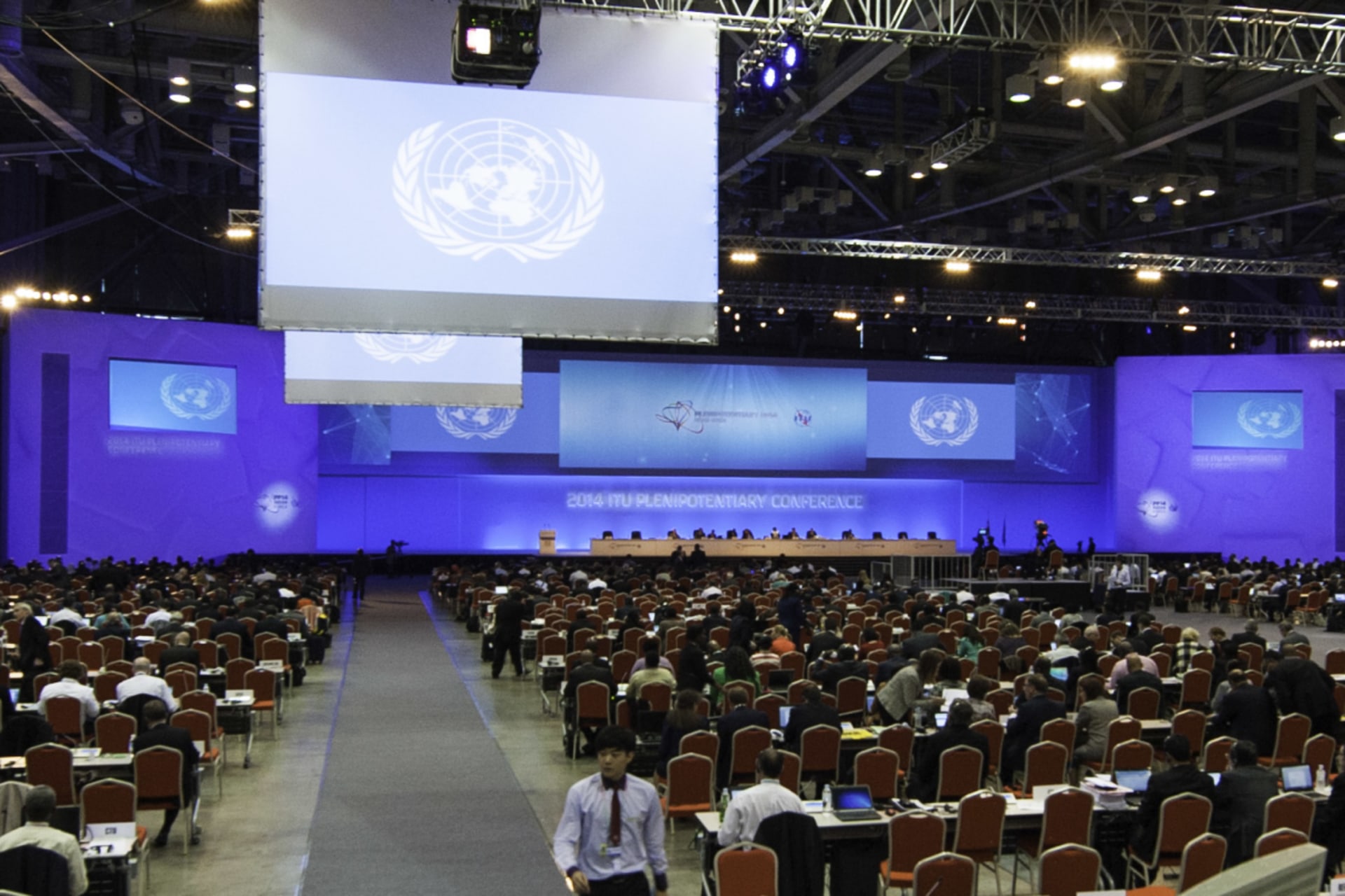 <p>Plenary session at the ITU Plenipotentiary Conference 2014 in Busan, South Korea.</p>