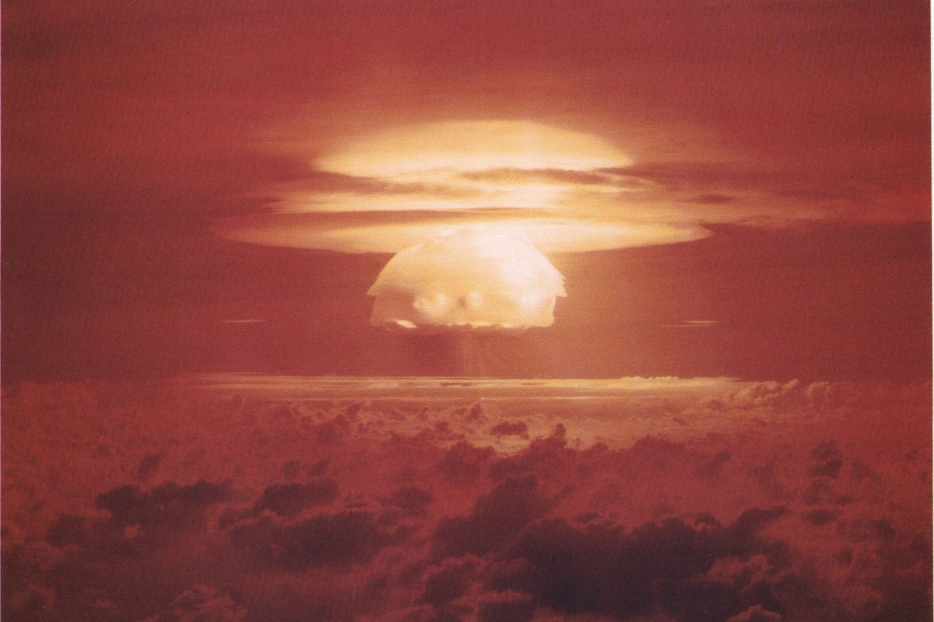 <p>The Castle Bravo test on Bikini Atoll in March 1954. Is there a cyberattack so devastating that this could be the proportionate response?</p>