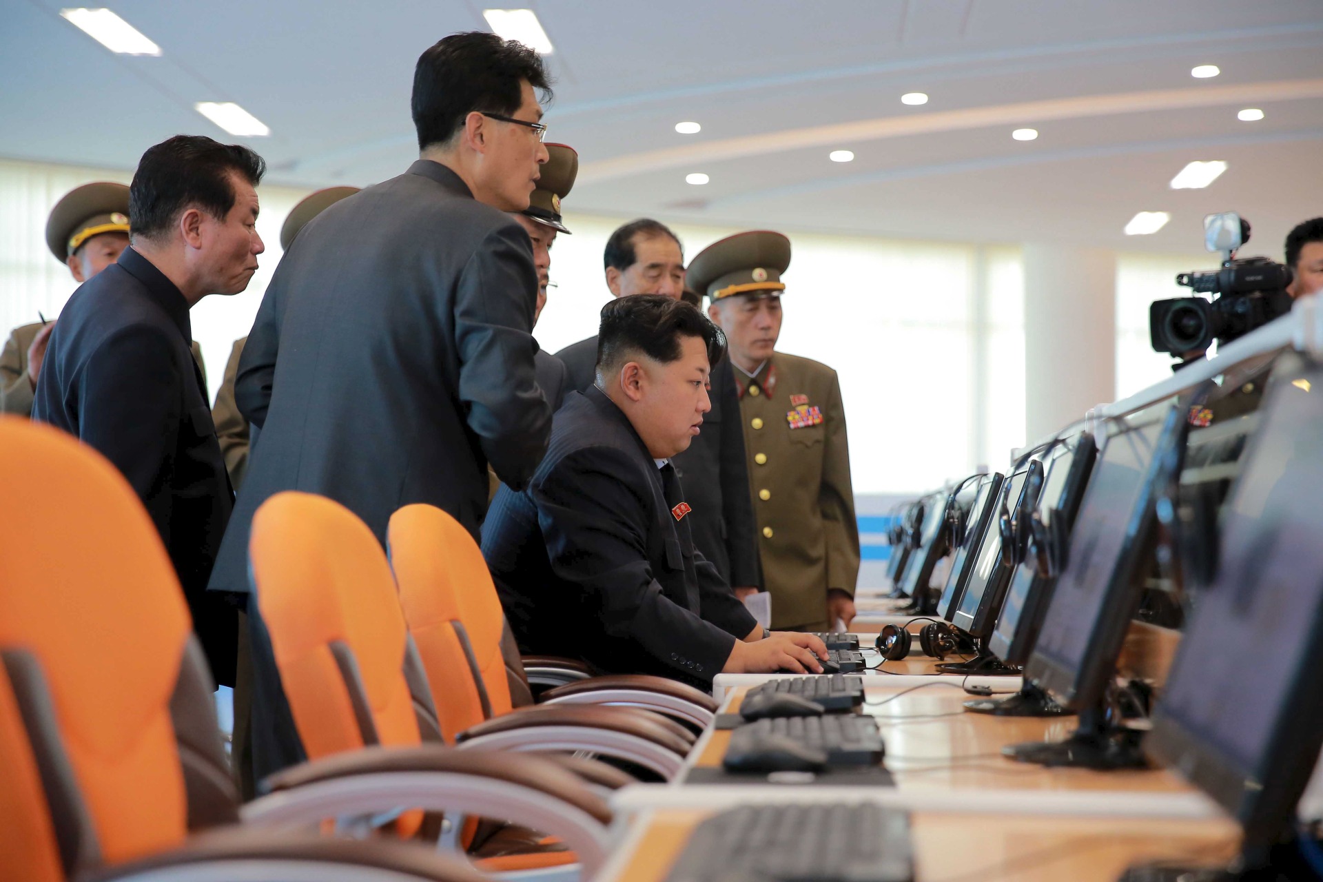 <p>North Korean leader Kim Jong un visits the Sci-Tech Complex, in this undated photo released by North Korea’s Korean Central News Agency. </p>
