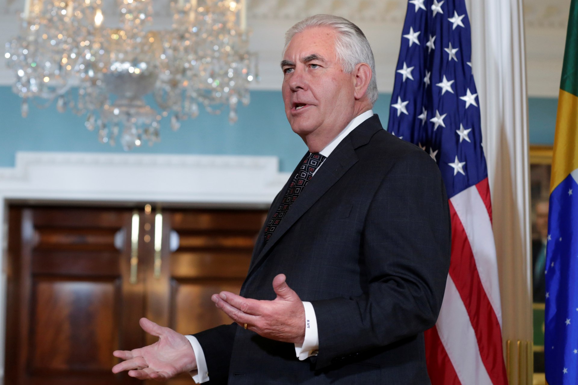 <p>U.S. Secertary of State Rex Tillerson</p>

