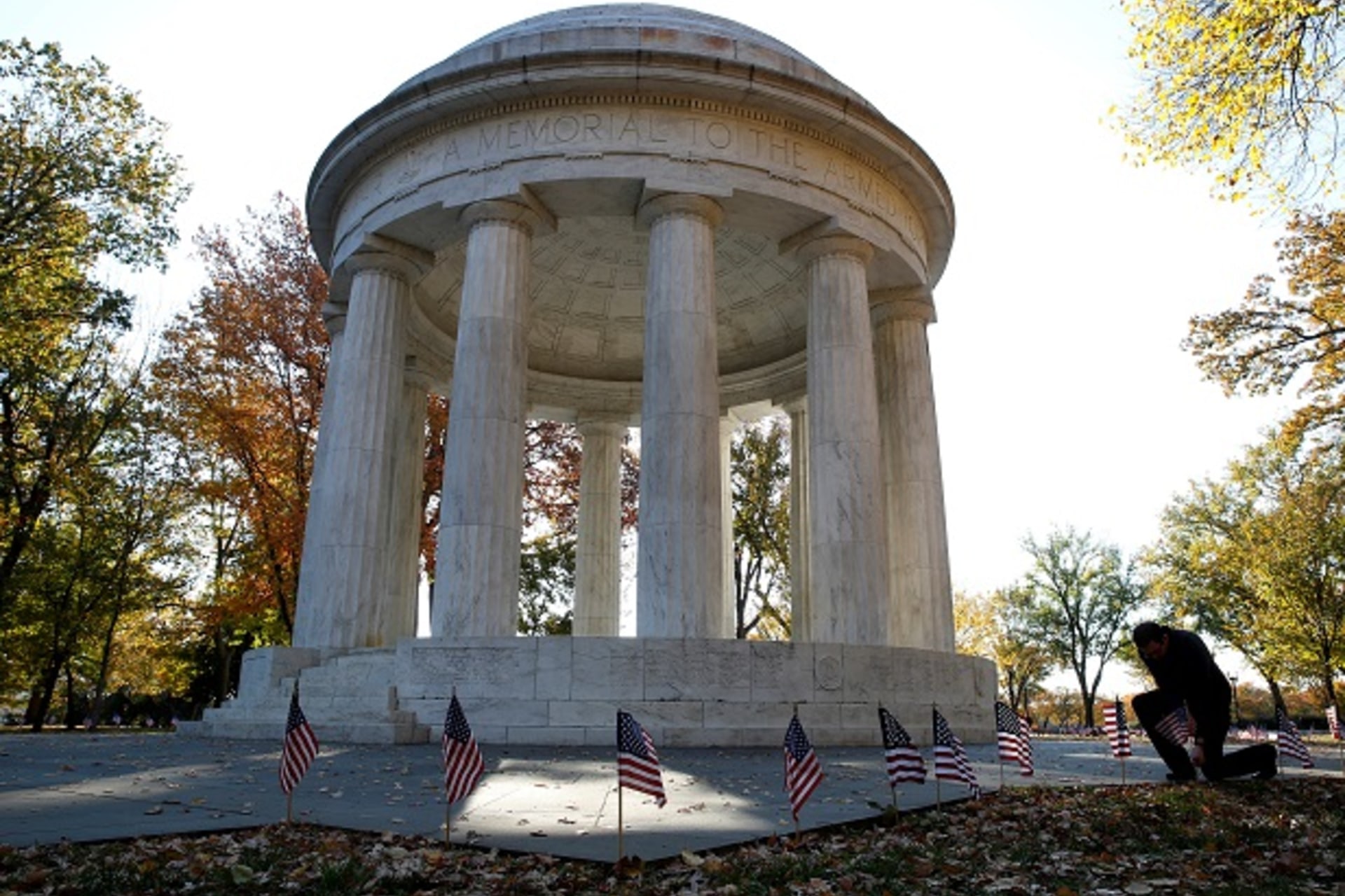 <p>D.C. War Memorial (REUTERS/Gary Cameron)</p>