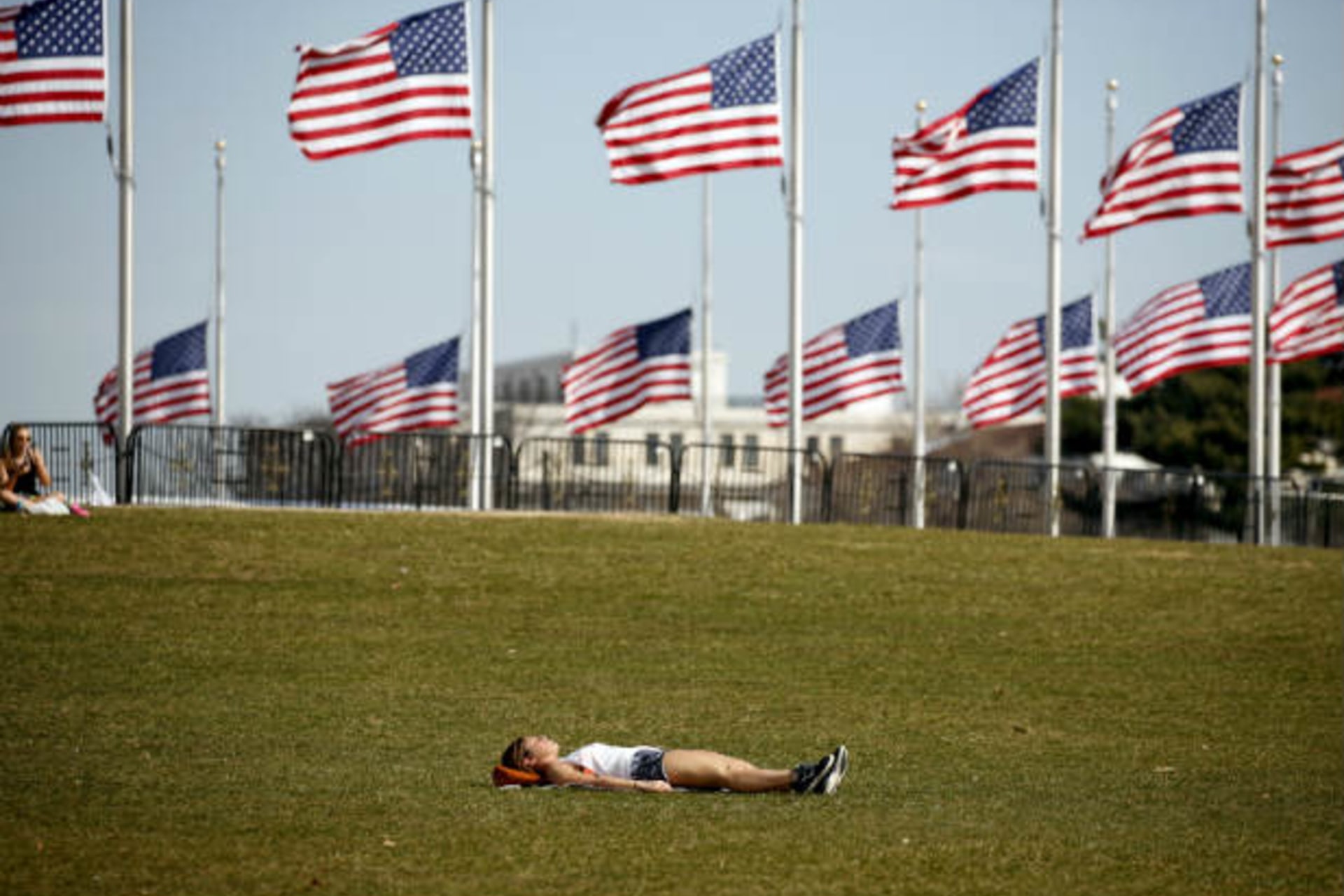 <p>washington trump clinton DC washington monument feminist march</p>
