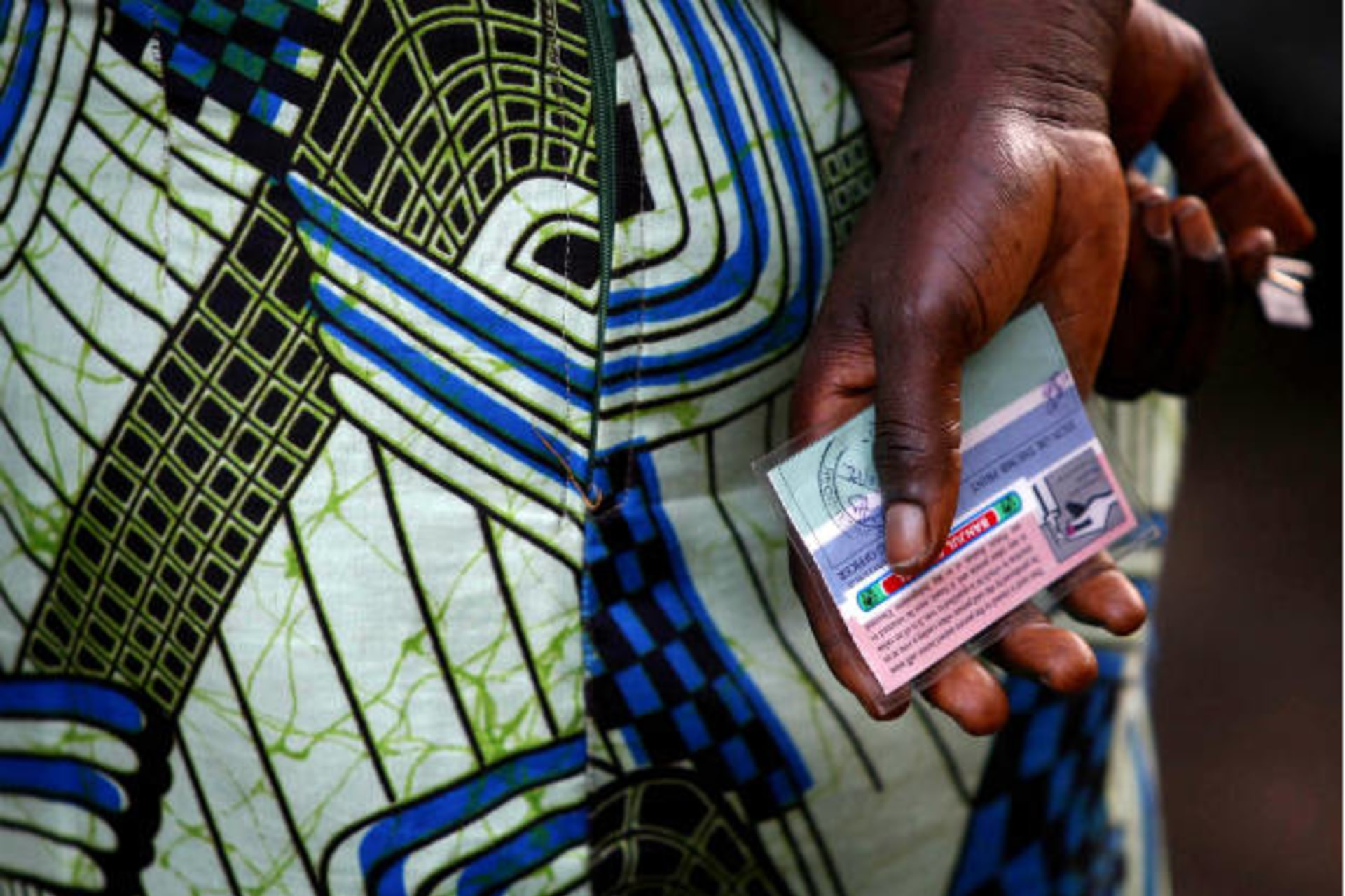 <p>Gambia women Jammeh voting elections</p>
