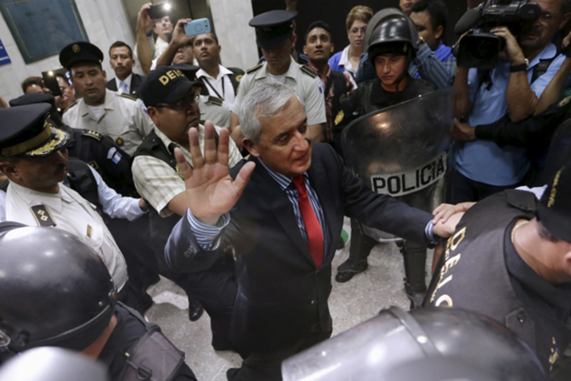 <p>President Perez Molina, corruption, anti-corruption, influence peddling, embezzlement, CICIG</p>