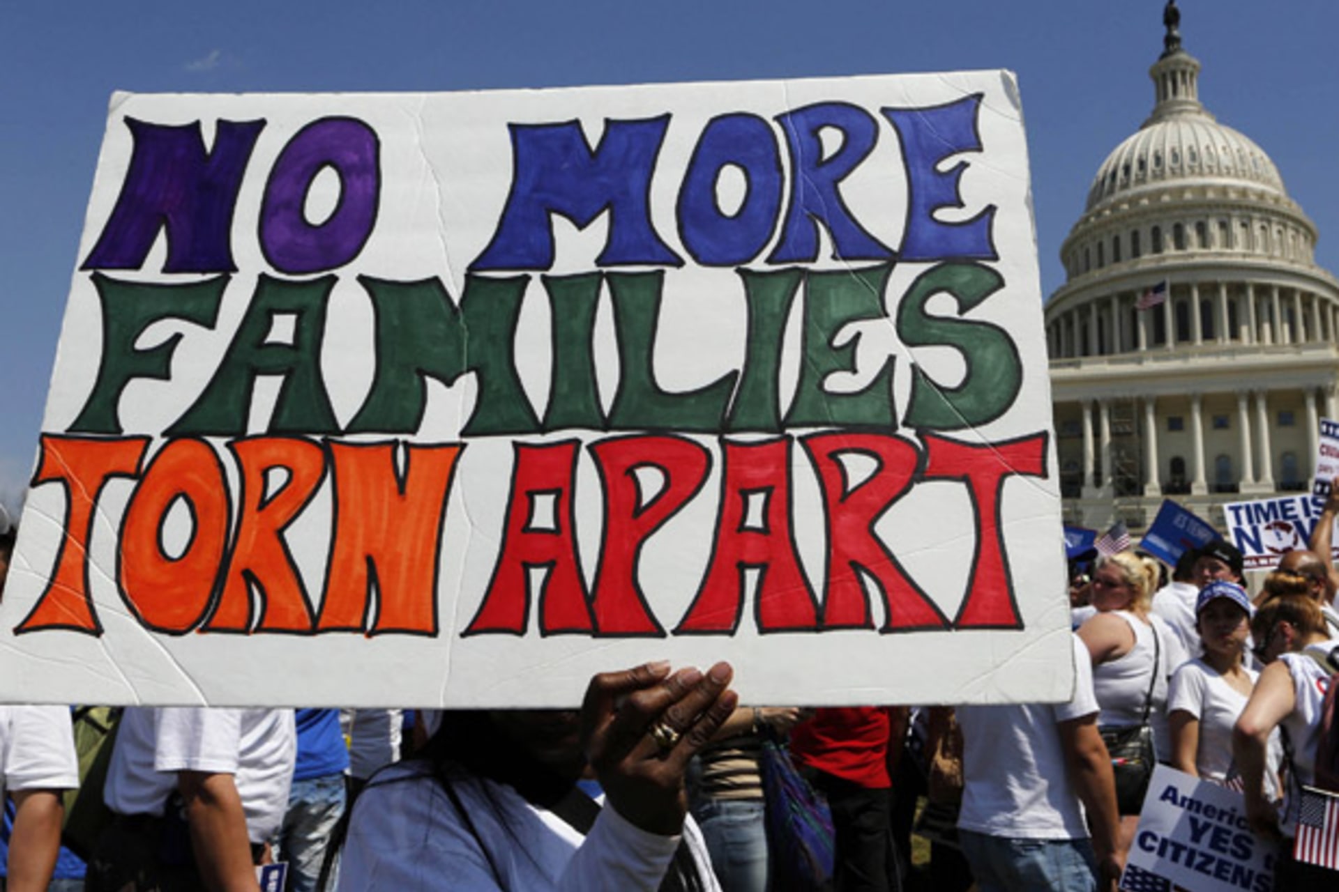 <p>rally immigration reform Capitol Hill Washington</p>
