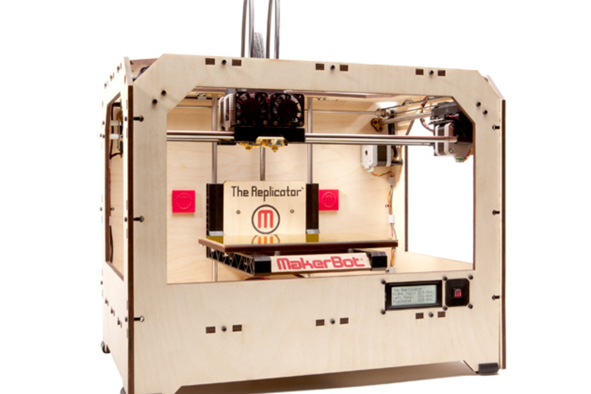 <p>Three-dimensional printer “The Replicator” by MakerBot (MakerBot Industries LLC Handout/Courtesy Reuters).</p>
