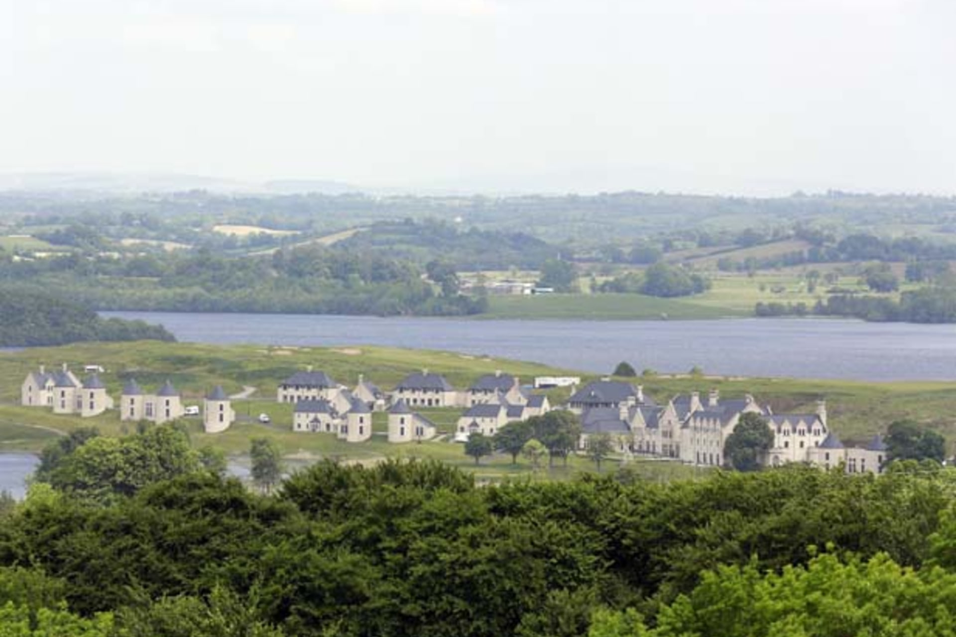 <p>The Lough Erne Golf Resort, where the G8 summit will be held next week, is seen in County Fermanagh June 10, 2013 (Cathal McNaughton/ Courtesy Reuters).</p>
