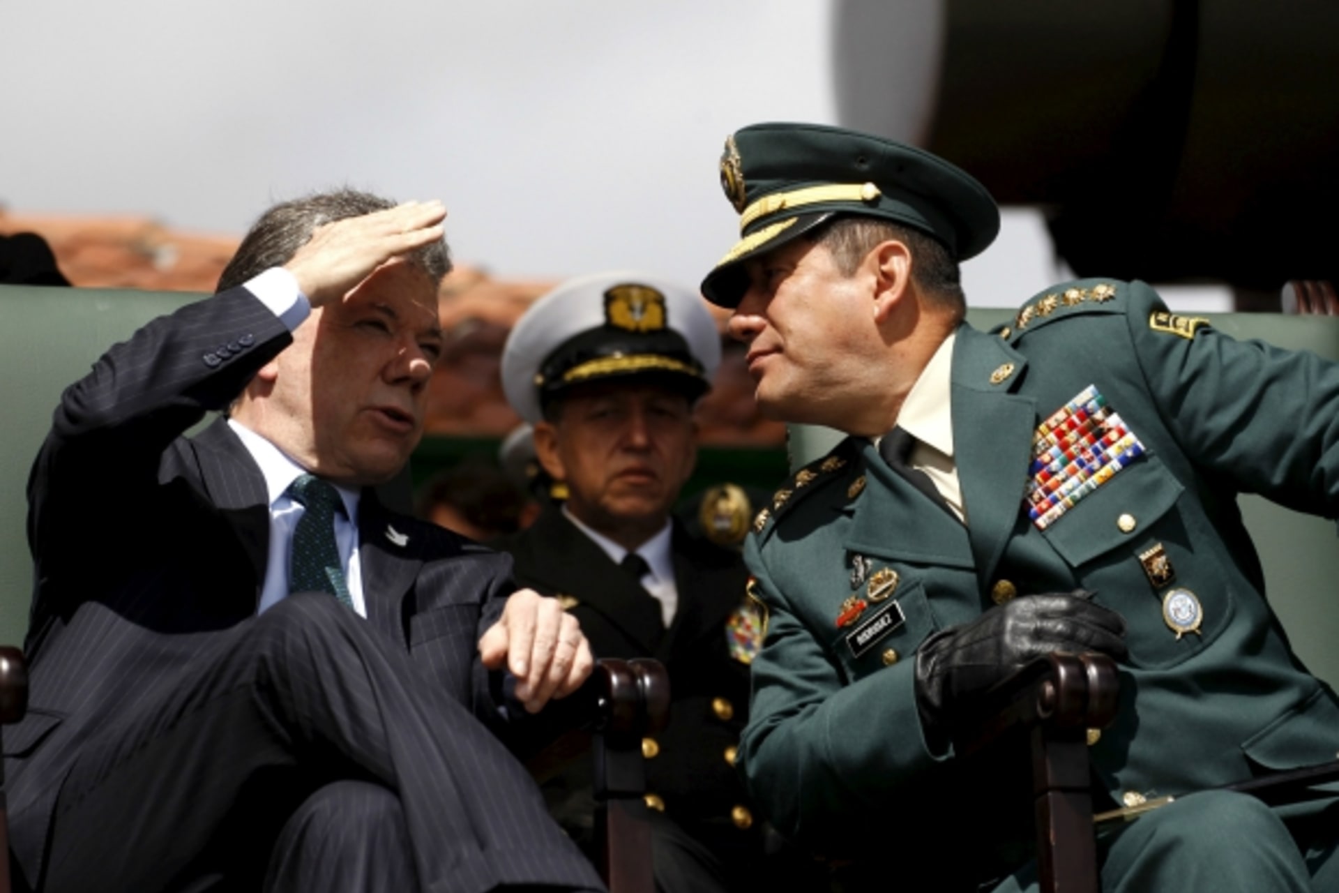 Colombia Santos and Def Min