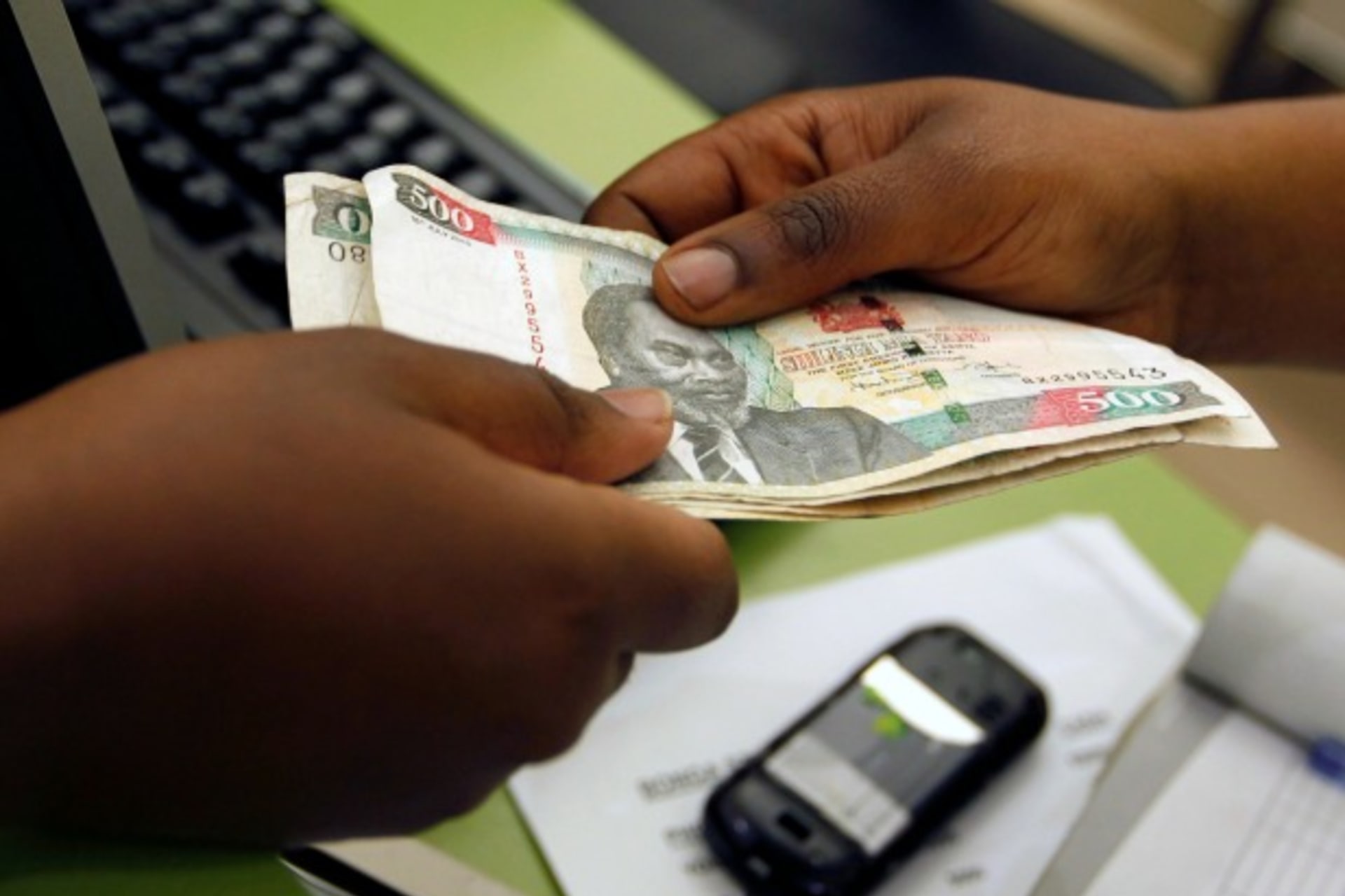 Conducting an M-PESA