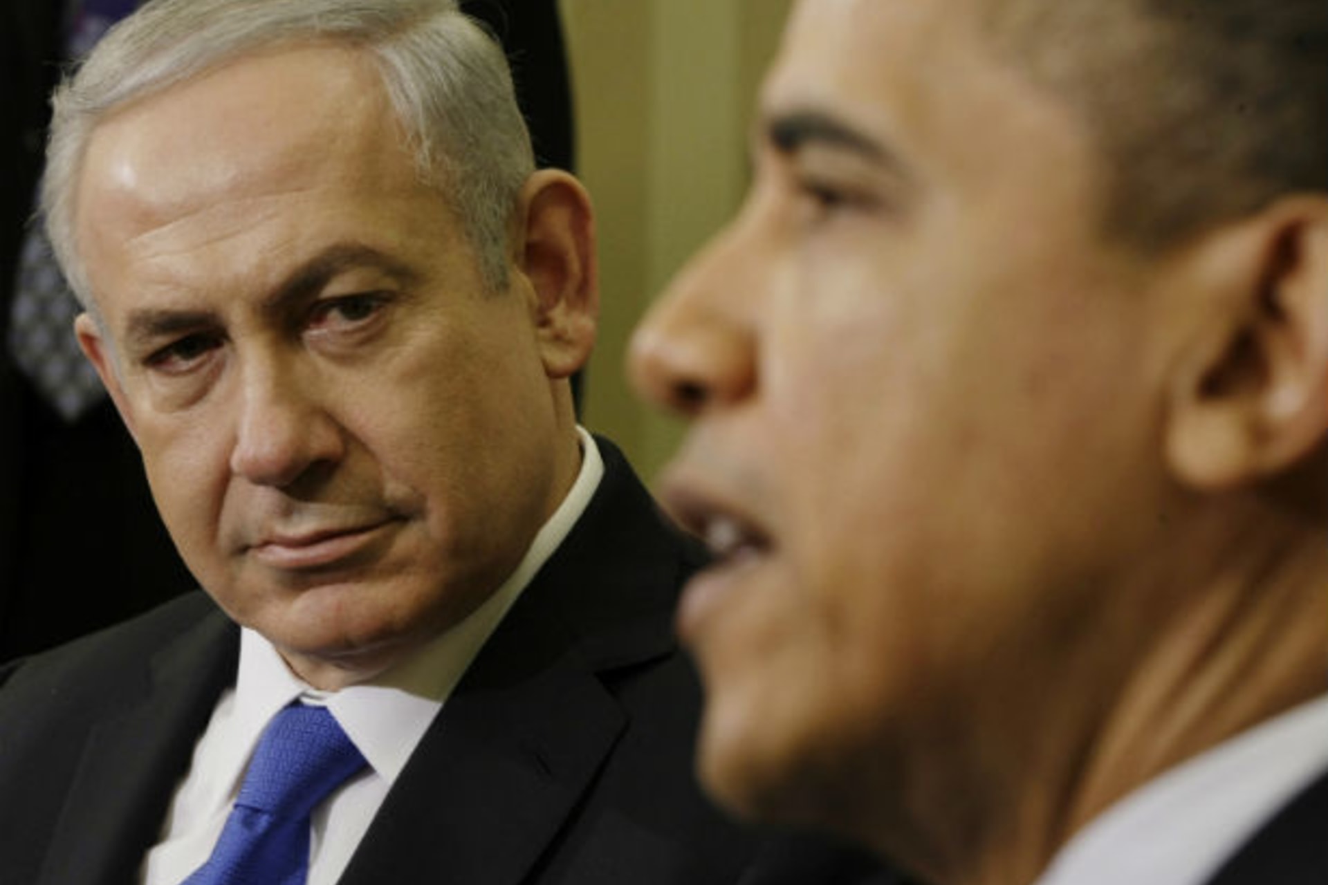 U.S. president Barack Obama meets with Israel's prime minister Benjamin Netanyahu in the Oval Office of the White House in Washington on March 5, 2012 (Jason Reed/Courtesy Reuters).