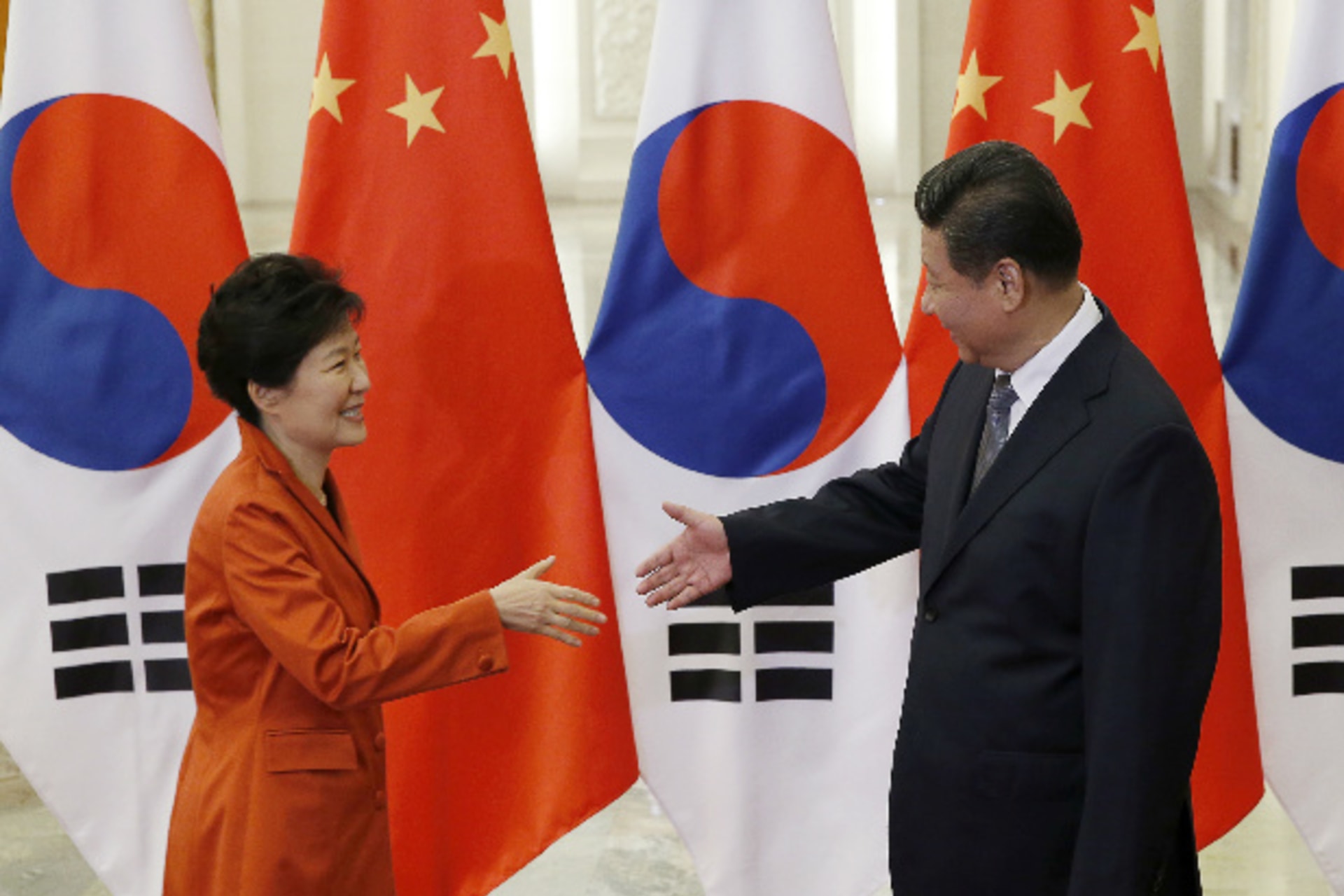 <p>Park Geun-hye Xi Jinping</p>