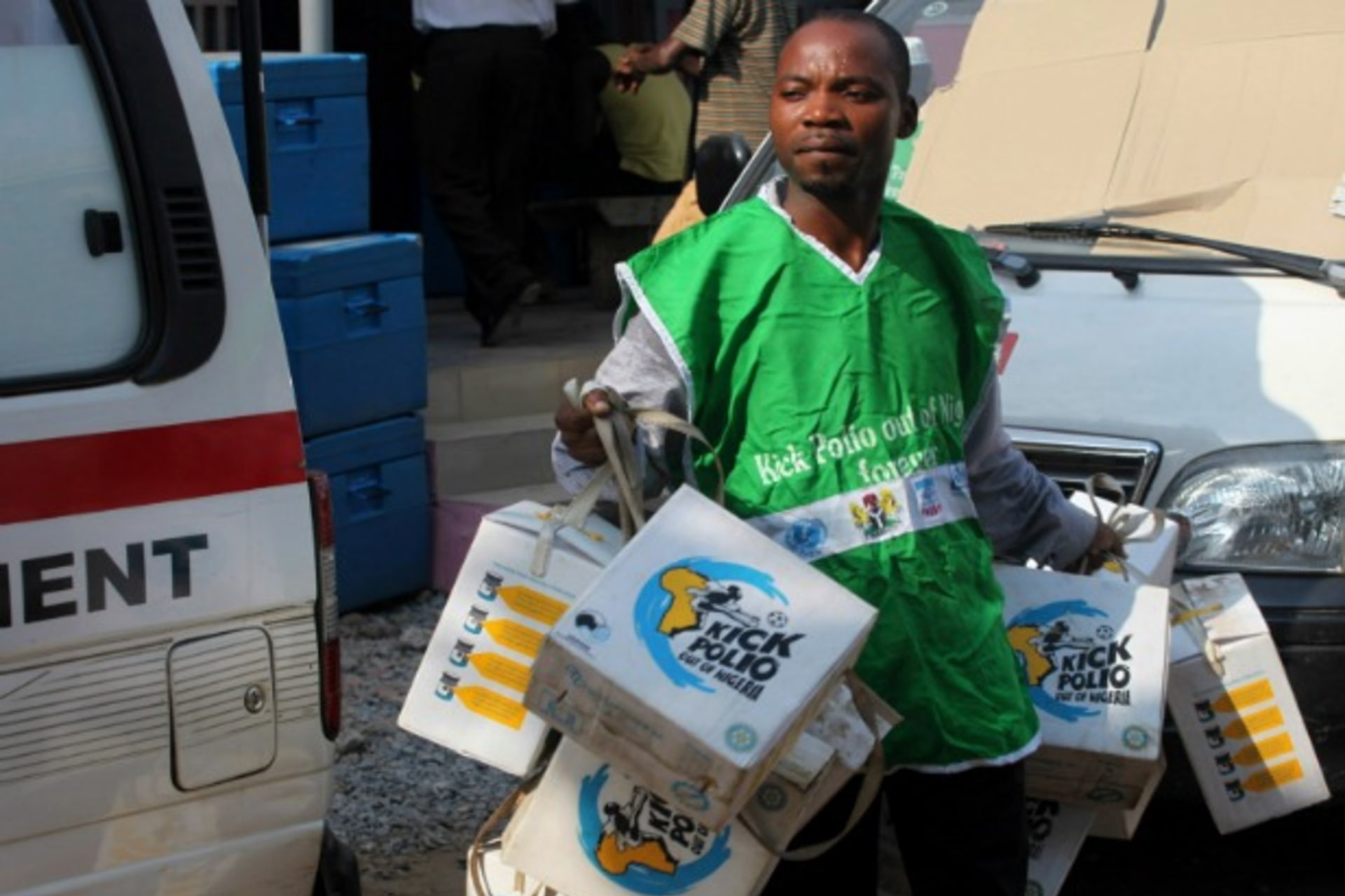 Aid Worker Nigeria Polio